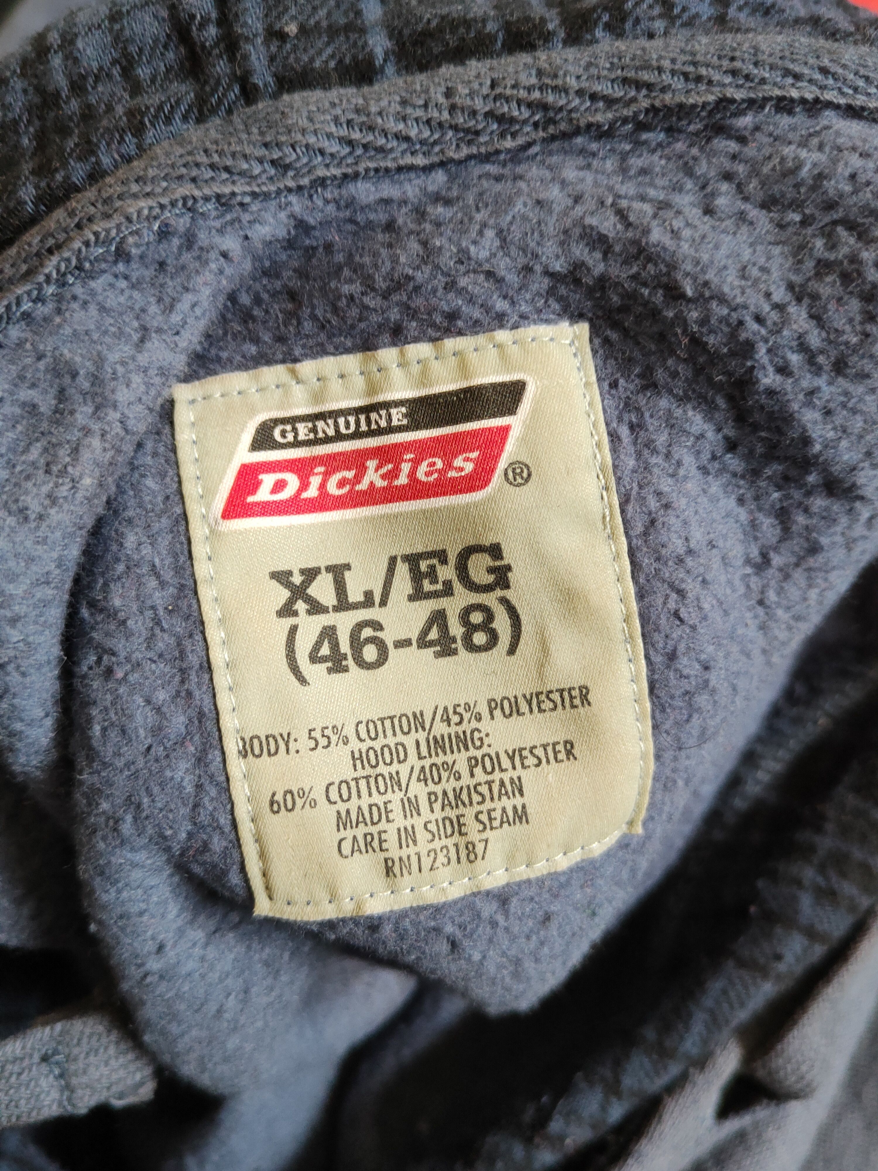 Dickies Dickies vtg Faded ripped distressed Hoodie Sweatshirts#S1866 Size US XL / EU 56 / 4 - 19 Thumbnail