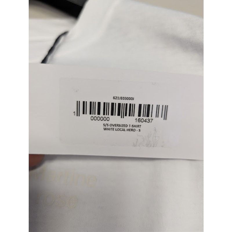 Martine Rose o1rshd1 Graphic Print Cotton S / S Oversized T-shirt White Size US S / EU 44-46 / 1 - 19 Thumbnail
