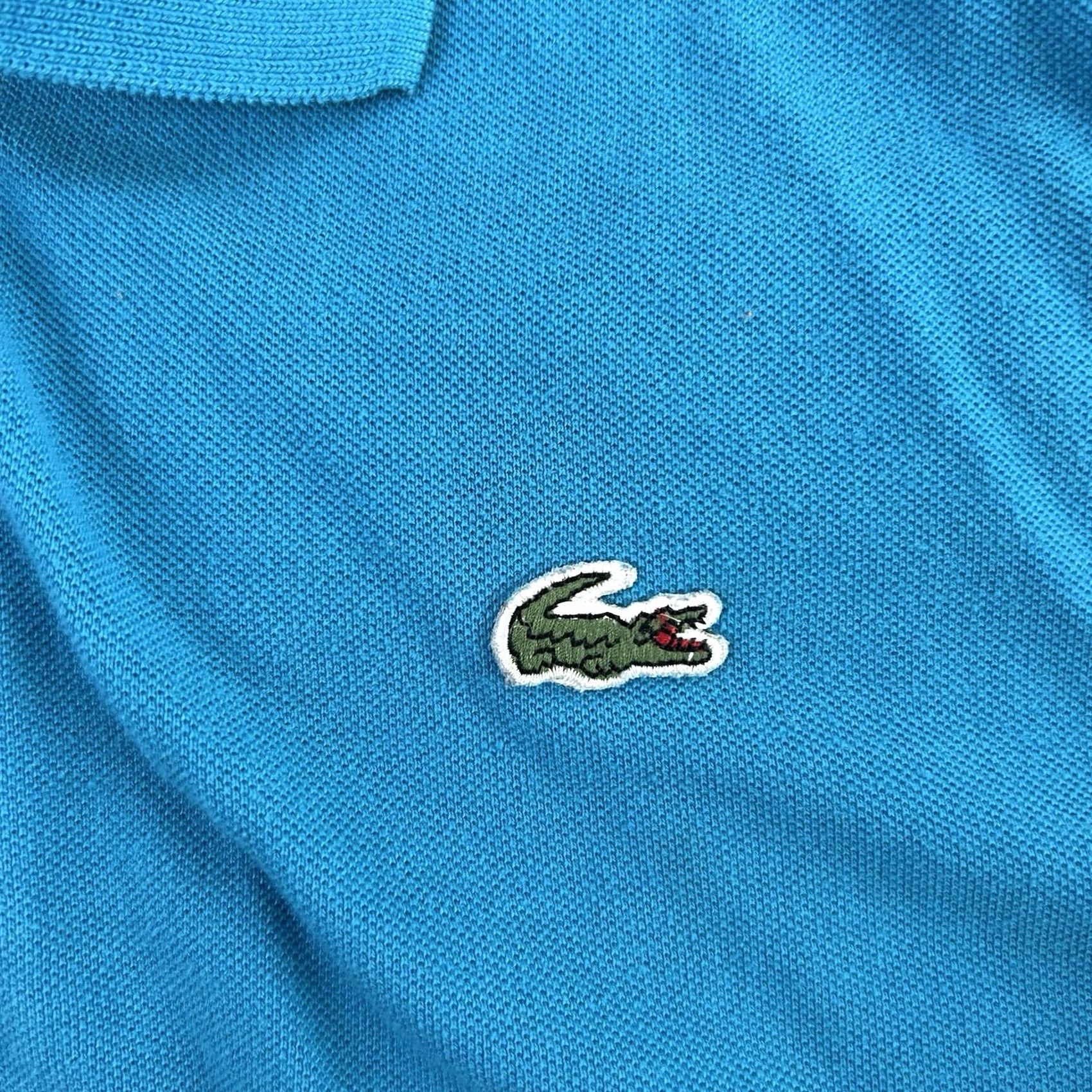 Lacoste VINTAGE Lacoste Polo Shirt Mens M Blue Preppy Golf Tennis Croc Logo 80s Size US M / EU 48-50 / 2 - 4 Thumbnail