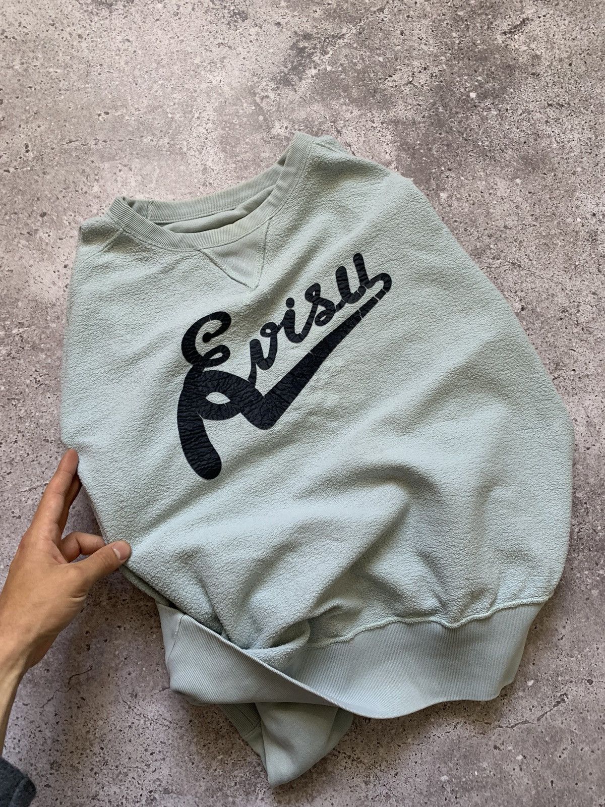 Evisu × Japanese Brand × Vintage Evisu Vintage Rare Sweatshirt Two-sided Size US XL / EU 56 / 4 - 10 Thumbnail