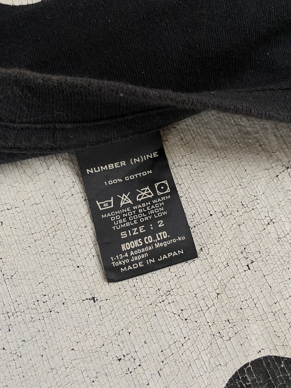 Number (N)ine × Takahiromiyashita The Soloist. Number (N)ine Rolling Stones T-shirt Size US M / EU 48-50 / 2 - 5 Thumbnail