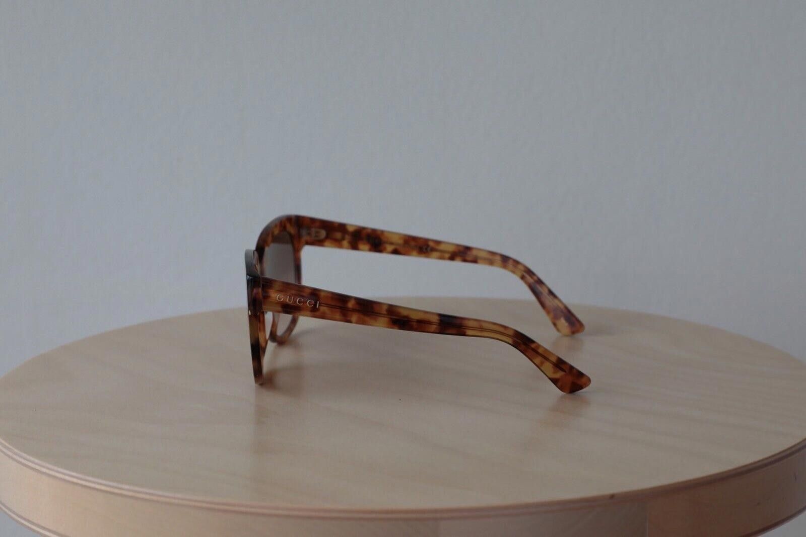 Gucci New Gucci sunglasses glasses GG0361S 004 havana tan tort Size ONE SIZE - 2 Thumbnail