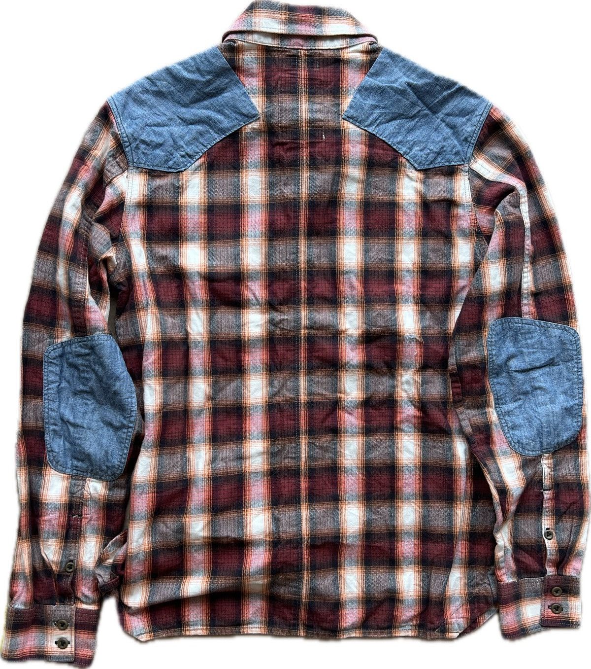 G-Star G Star Raw Denim Patchwork Flannel Size US S / EU 44-46 / 1 - 2 Thumbnail