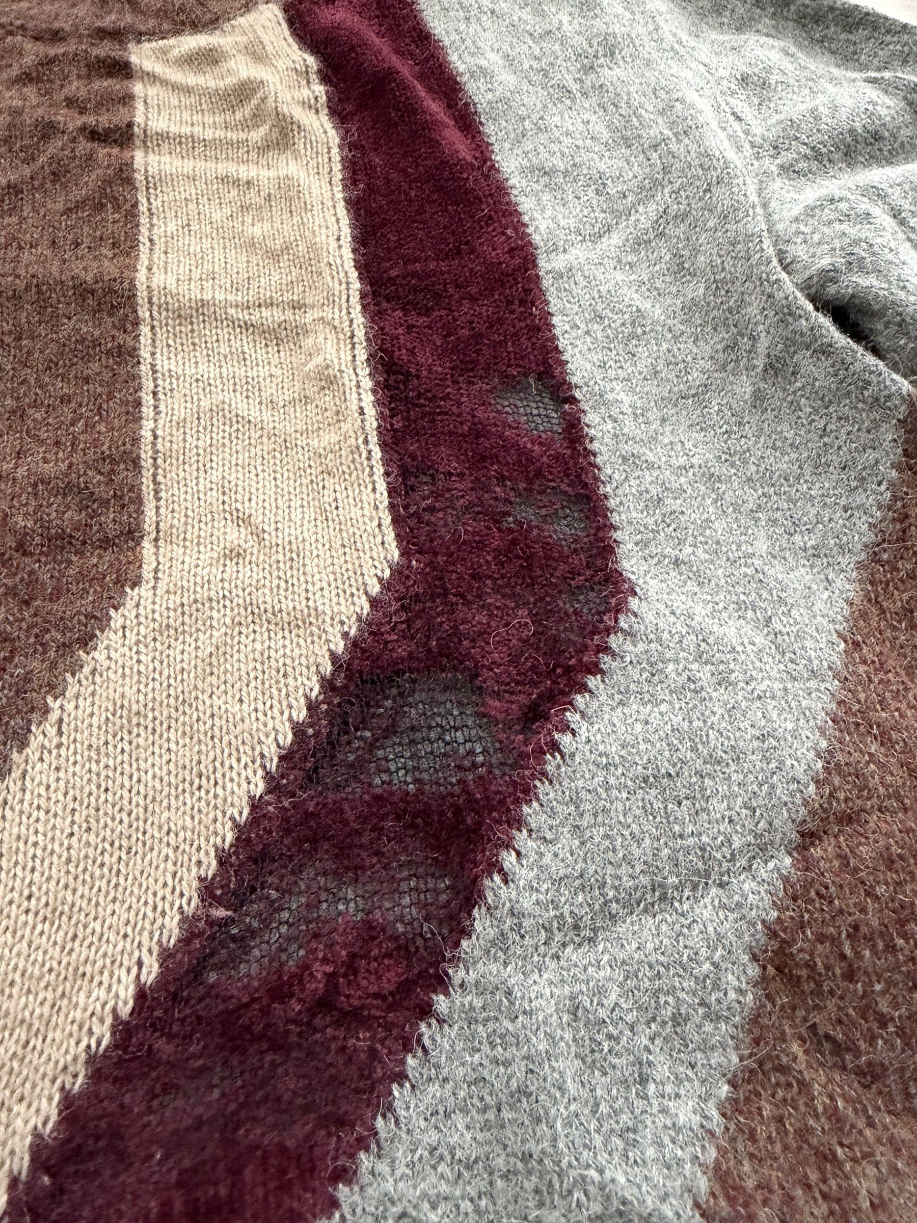 Emporio Armani Emporio Armani Alpaca Color Block Sweater XXL AS-IS Size US XXL / EU 58 / 5 - 3 Thumbnail