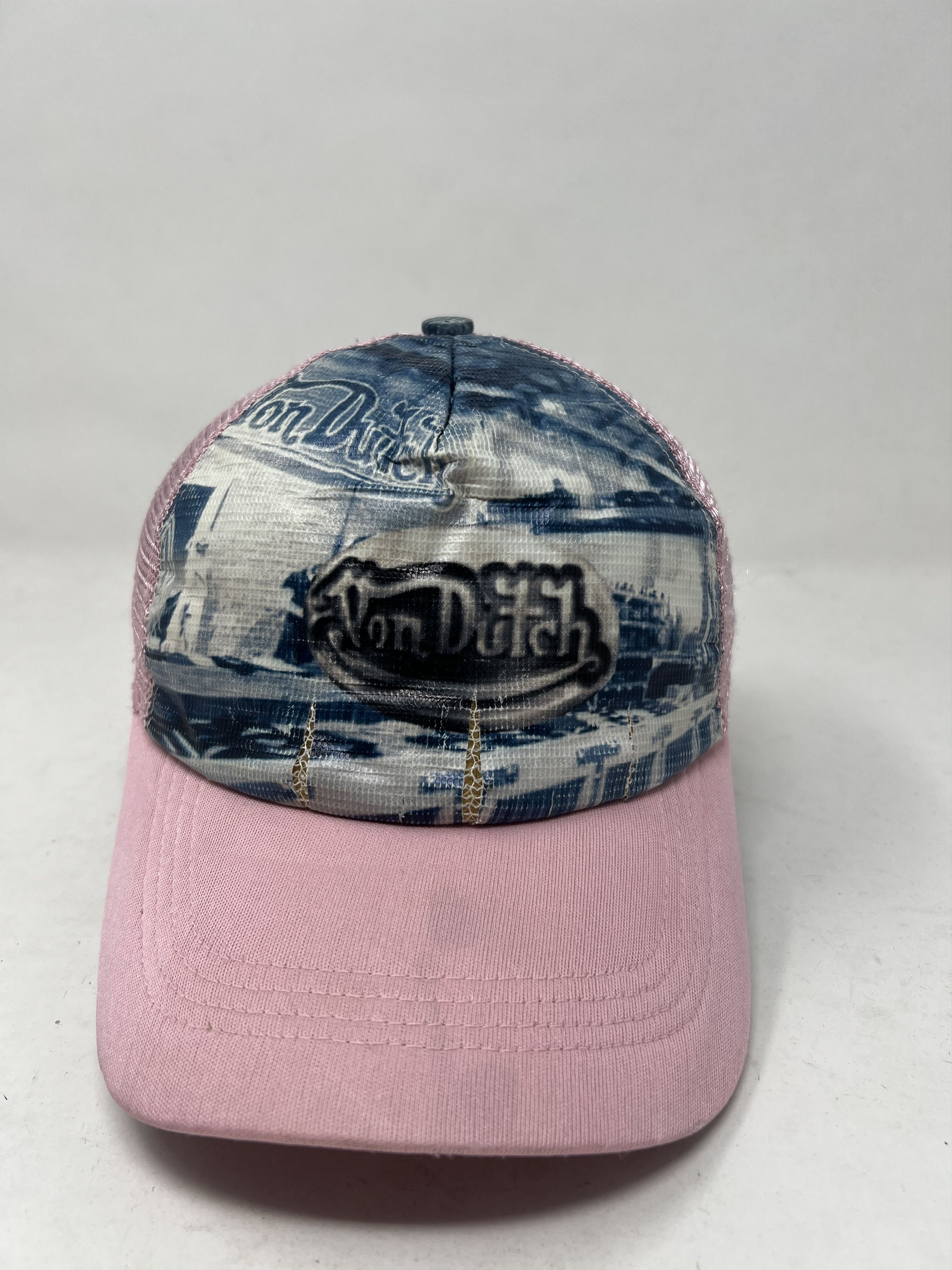 Von Dutch Von Dutch Pink Trucker Hat Size ONE SIZE - 5 Thumbnail