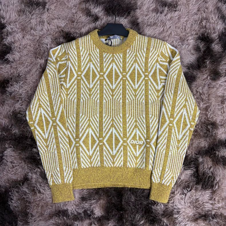 Dior Dior Solid CD Knit Sweater - dmc Size US M / EU 48-50 / 2 - 1 Thumbnail
