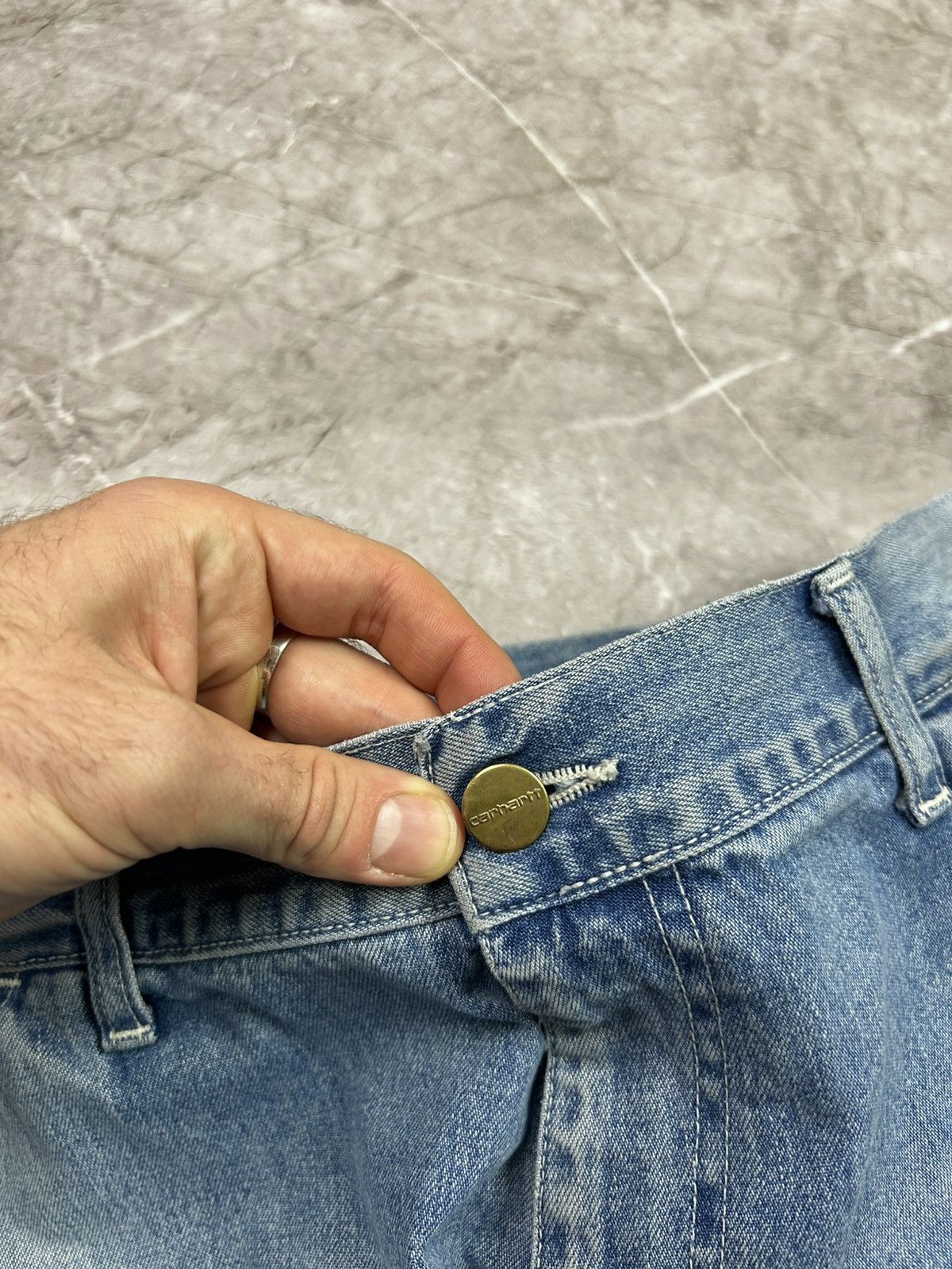 Carhartt × Vintage Carhartt Vintage Simple Pants Jeans Size US 34 / EU 50 - 7 Thumbnail