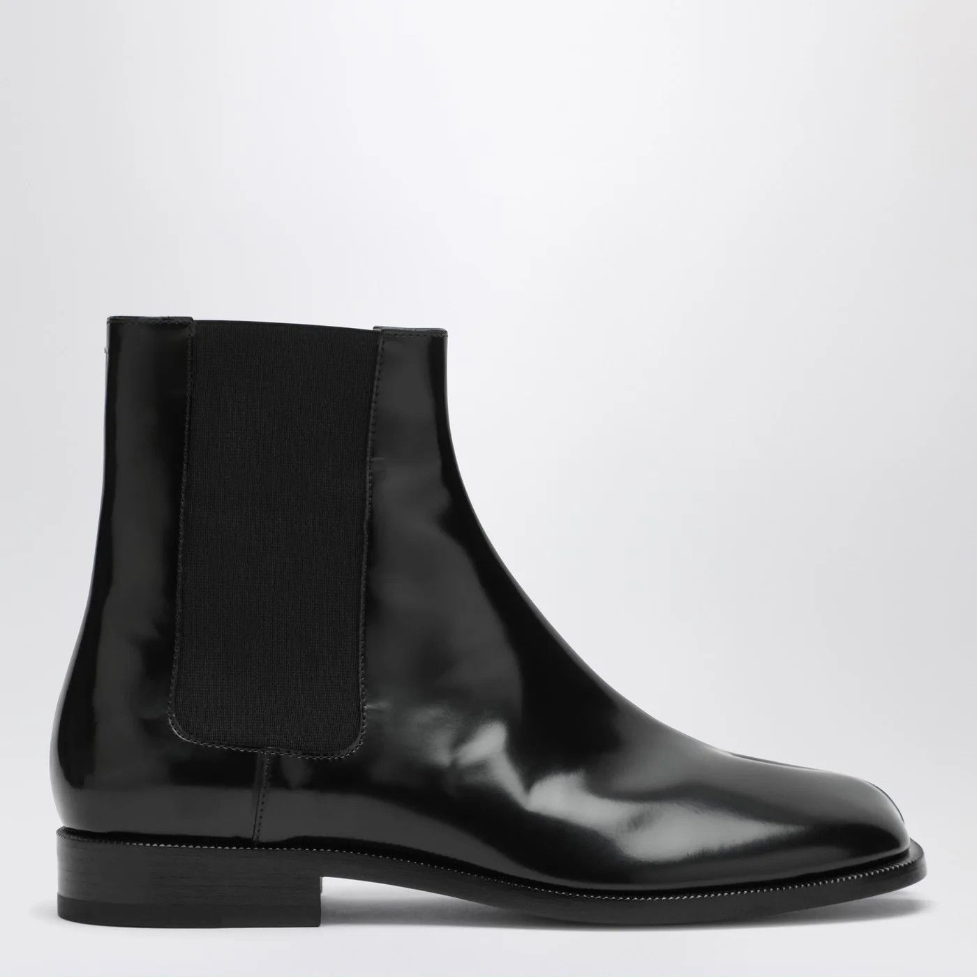 Maison Margiela o1d2blof0526 Tabi Chelsea Ankle Boots in Black Size US 12 / EU 45 - 1 Thumbnail