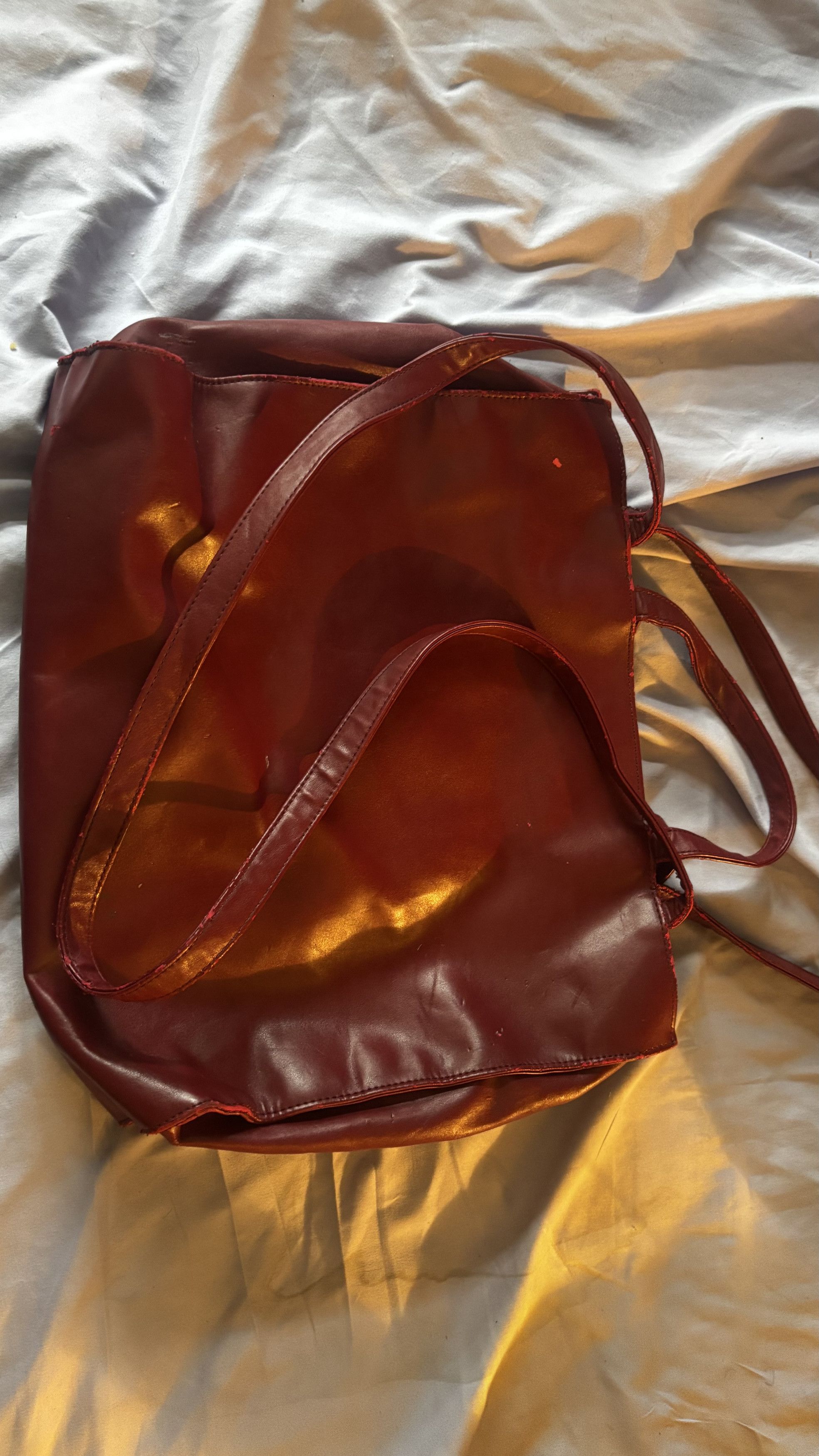 Telfar Burgundy Tote Bag Size ONE SIZE - 1 Thumbnail