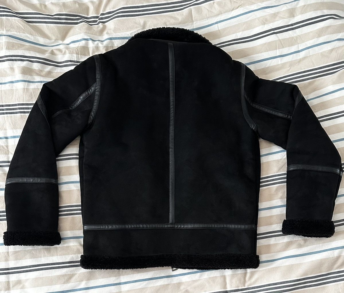 Guess Guess Faux Suede Bomber Jacket Size US XS / EU 42 / 0 - 2 Thumbnail