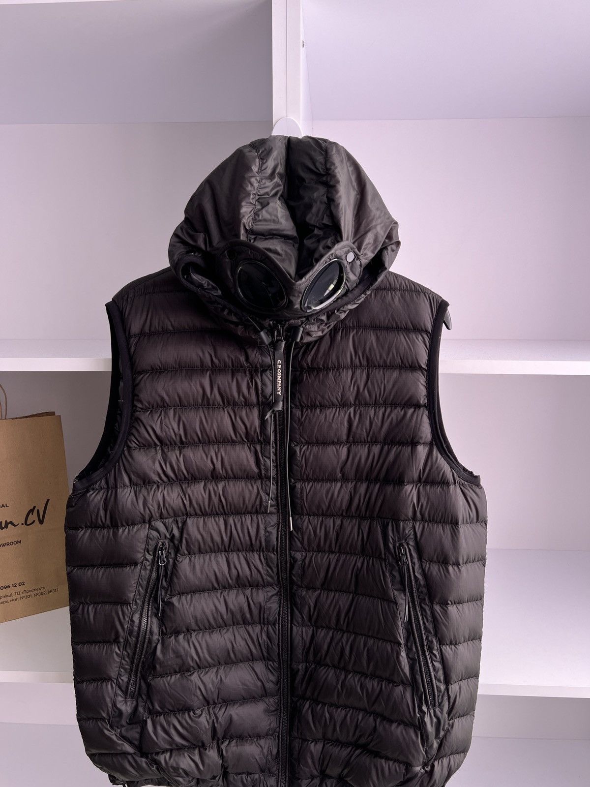 C.P. Company × Vintage Vintage CP COMPANY Puffer DD shell Goggle Vest Size US XL / EU 56 / 4 - 5 Thumbnail