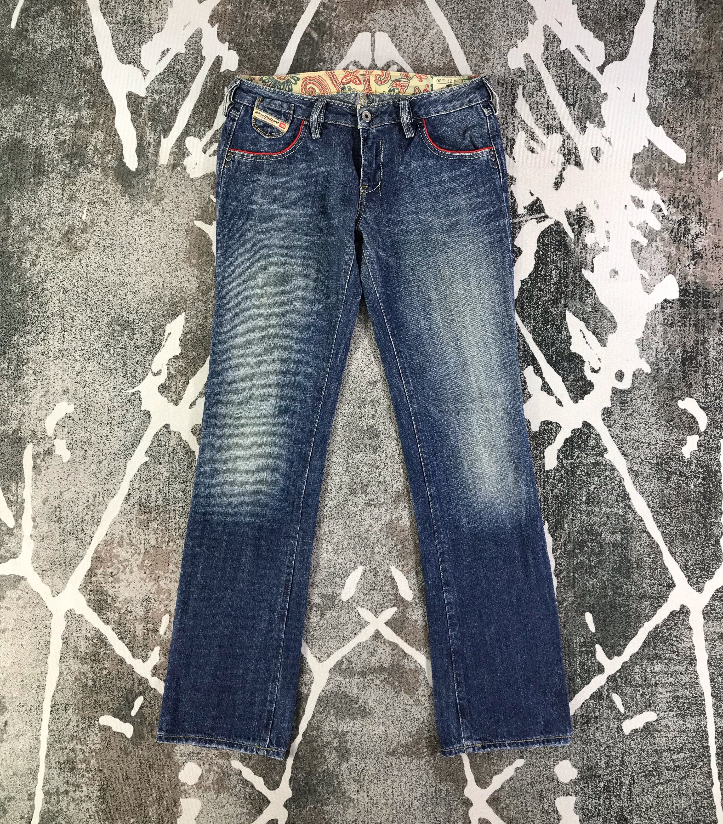 Japanese Brand Diesel Faded Blue Flare Jeans KJ1950 Size 27" / US 4 / IT 40 - 1 Thumbnail