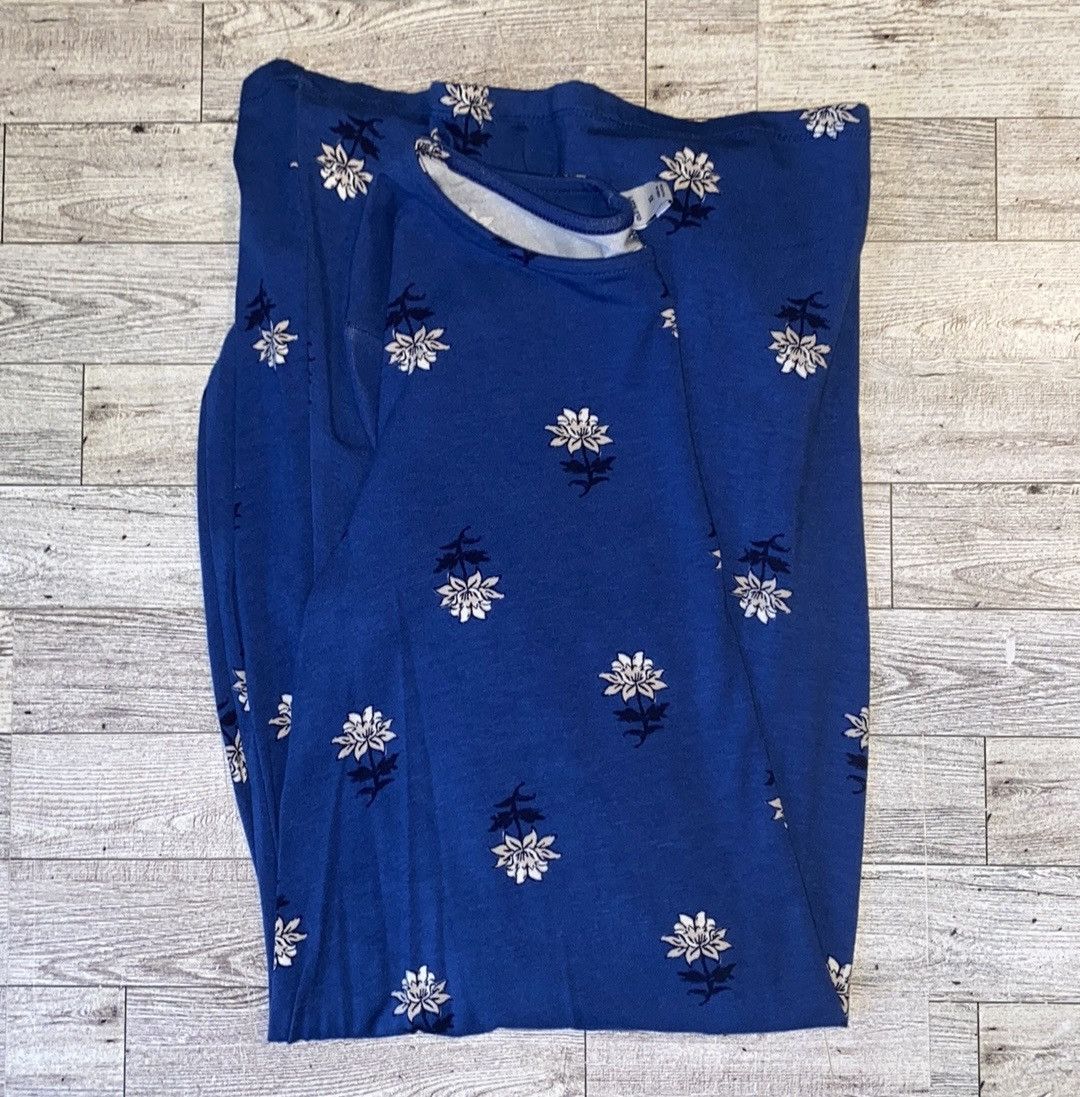 Old Navy Old Navy, Blue Floral, 3/4 Long Sleeve Mini Dress Size XS / US 0-2 / IT 36-38 - 10 Thumbnail