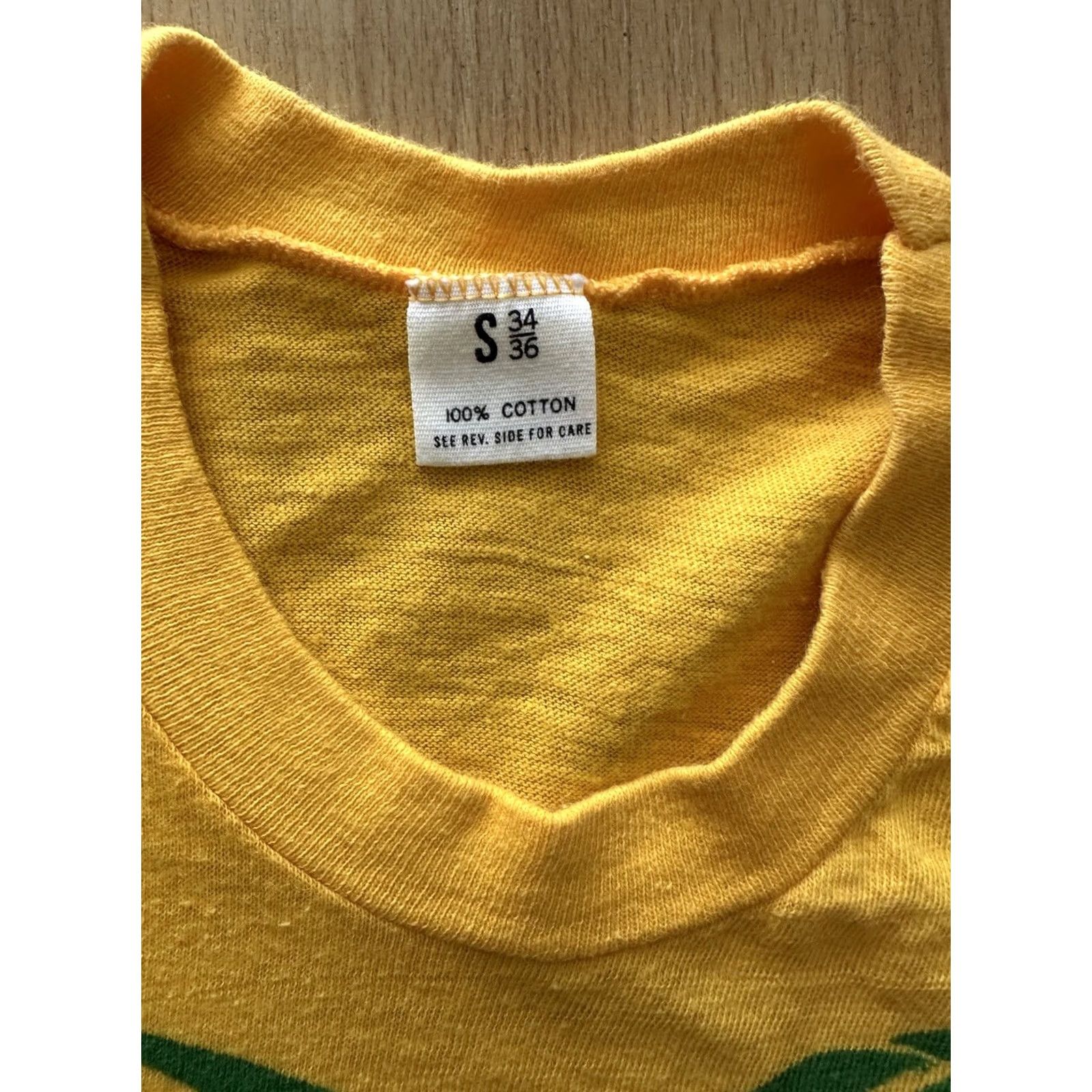 Vintage VINTAGE 70s NRPS New Riders Of The Purple Sage Reggae Band Tee Shirt S Yellow Unbranded Unisex Adults Ages 70s Size US S / EU 44-46 / 1 - 3 Thumbnail