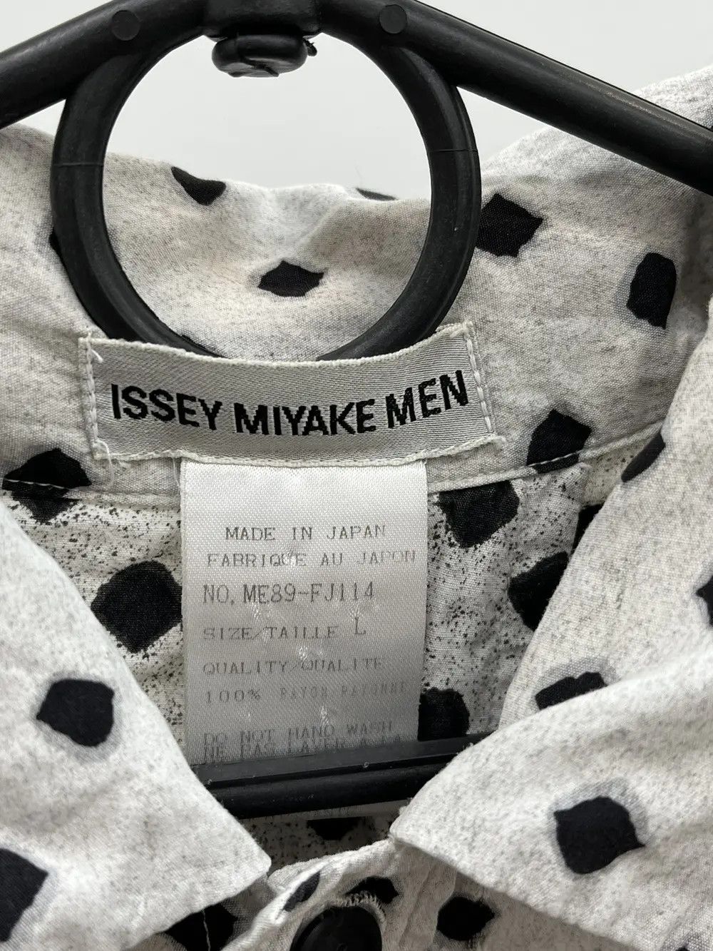 Issey Miyake Archive Issey Miyake Polkadot Shirt Size US L / EU 52-54 / 3 - 3 Thumbnail