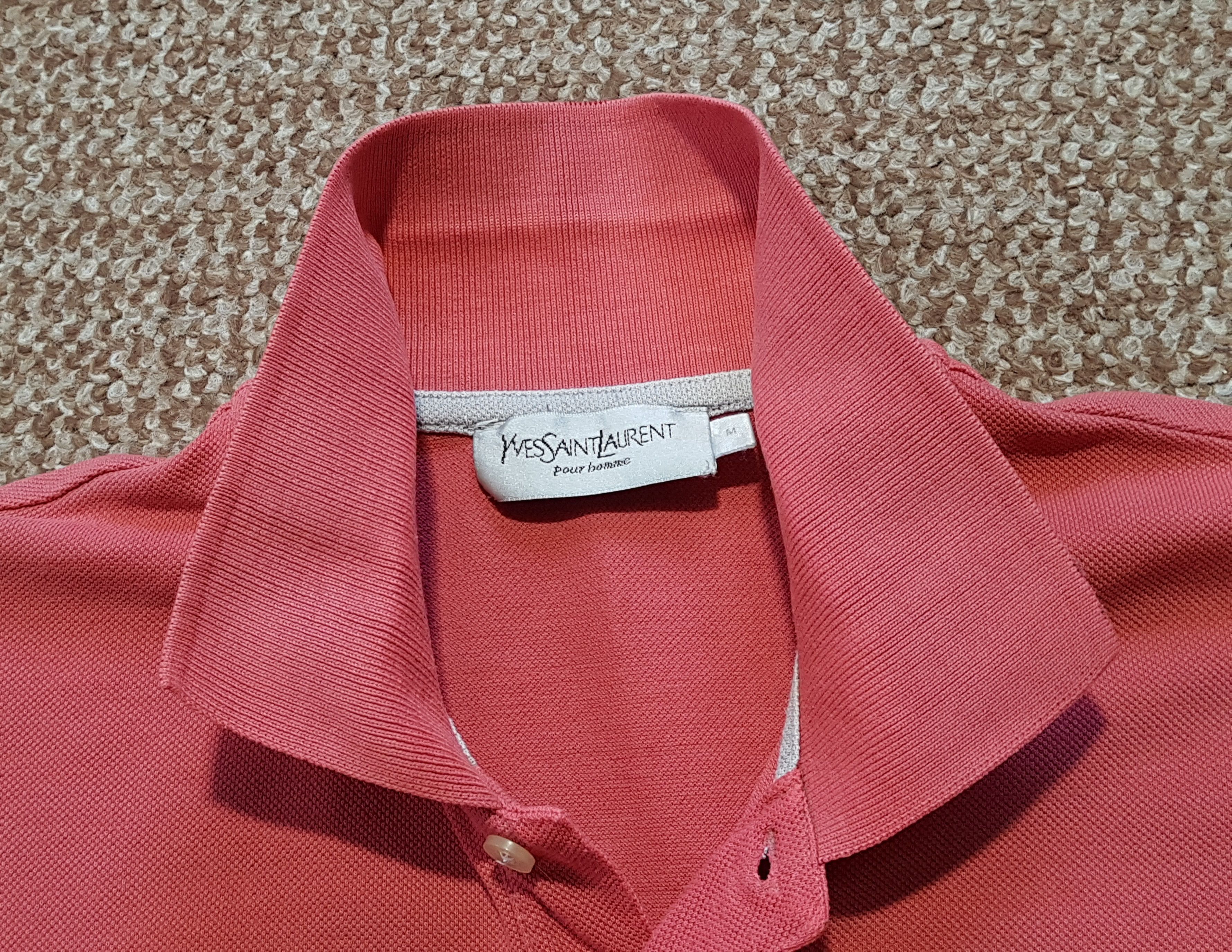 Yves Saint Laurent YSL Vintage Yves Saint Laurent Polo Short Sleeve Shirt sz M Size US M / EU 48-50 / 2 - 7 Thumbnail