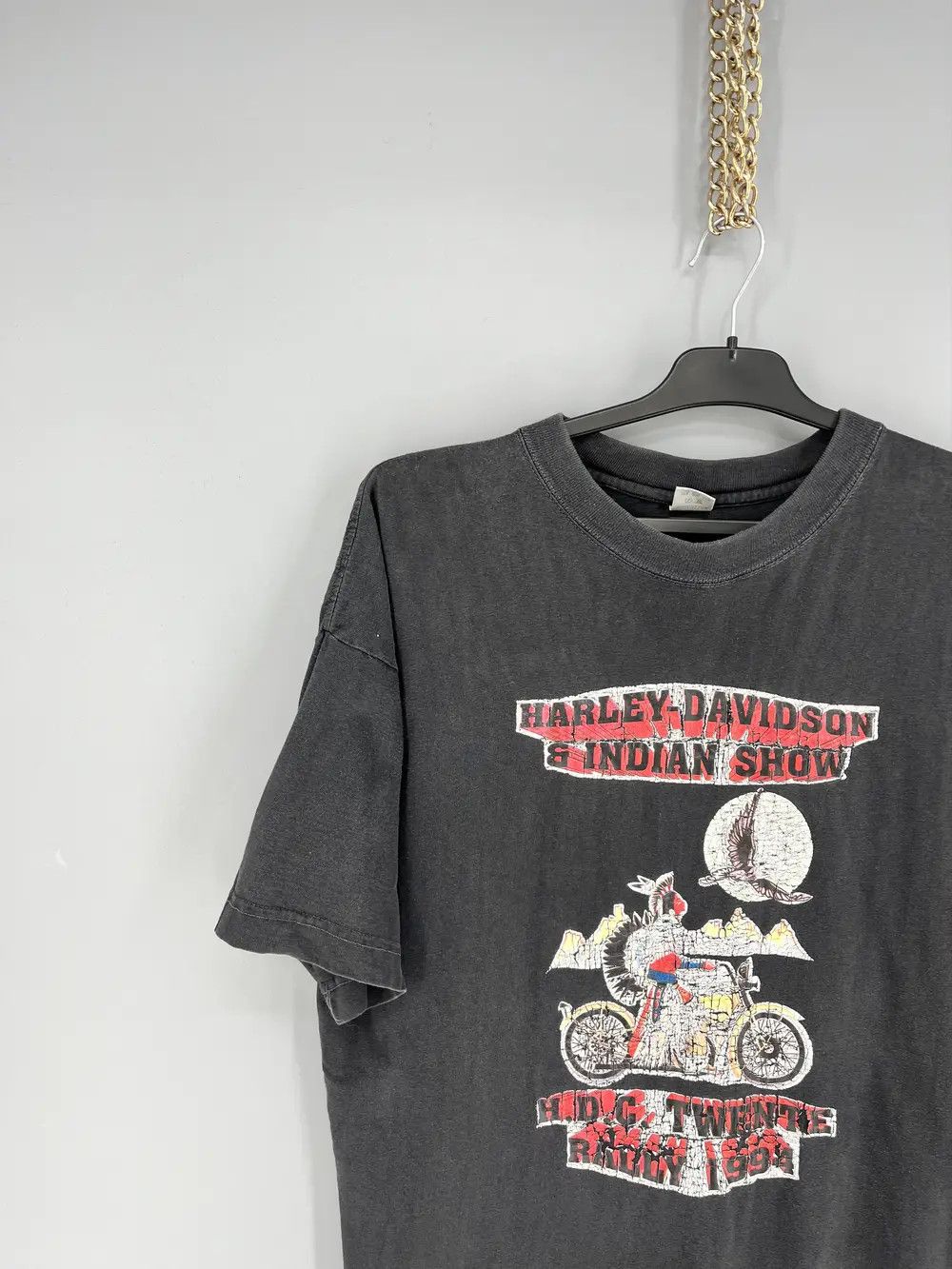 Harley Davidson harley davidson INDIAN SHOW H.D.C. TWENTE RALLY 1994 Size US XL / EU 56 / 4 - 4 Thumbnail