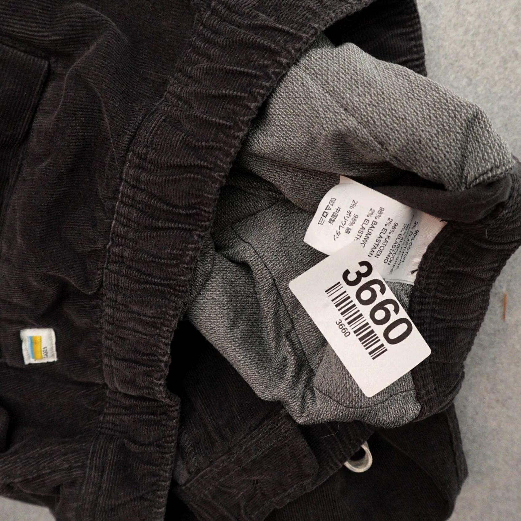 Vuori VUORI Pants Mens M (31X31) Gray Corduroy Drawstring Stretch Jogger Regular Inseam 31 USA Shirt Shoes? Size US 31 - 4 Thumbnail