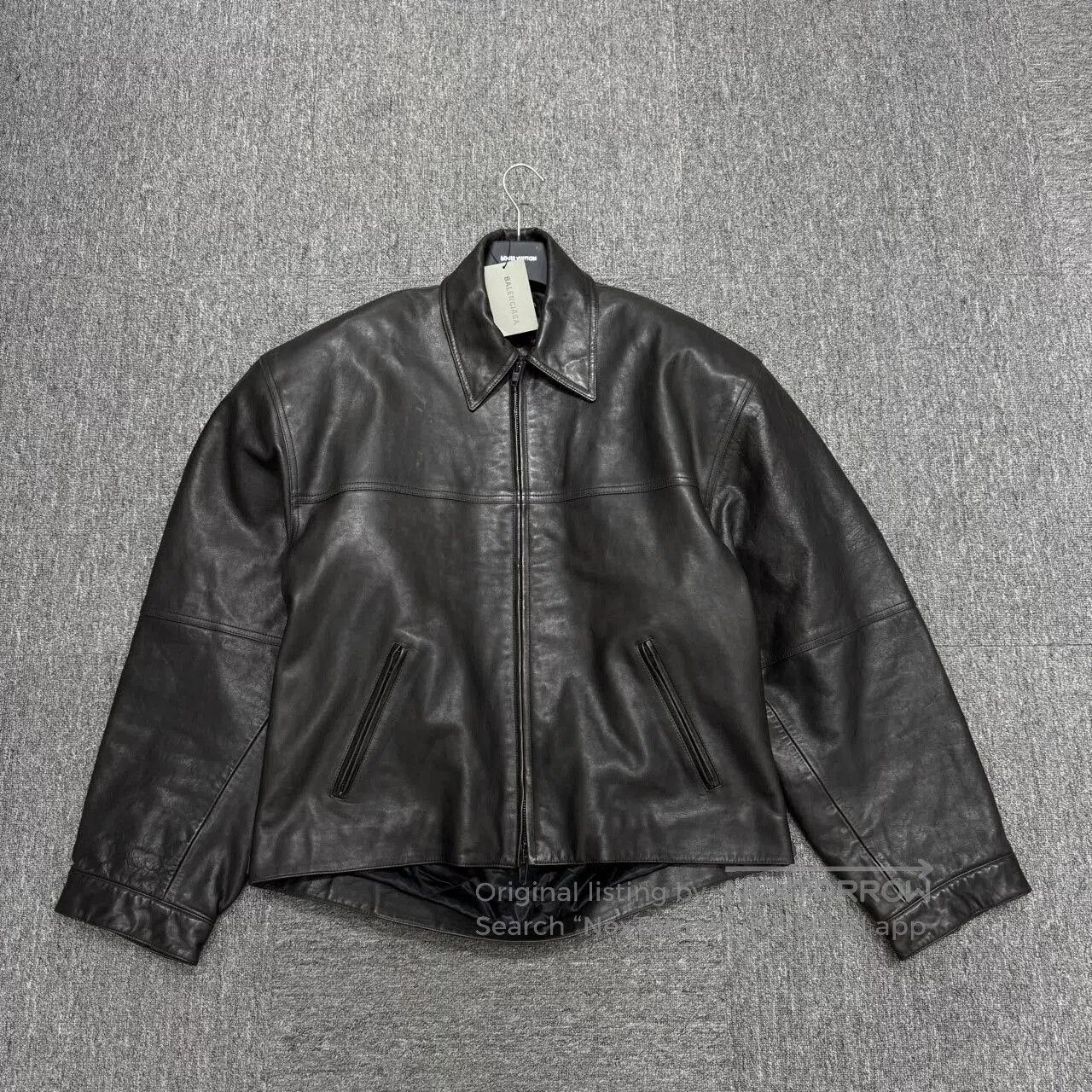 Balenciaga Balenciaga Cocoon Kick Leather Jacket Size M. Size US M / EU 48-50 / 2 - 1 Thumbnail