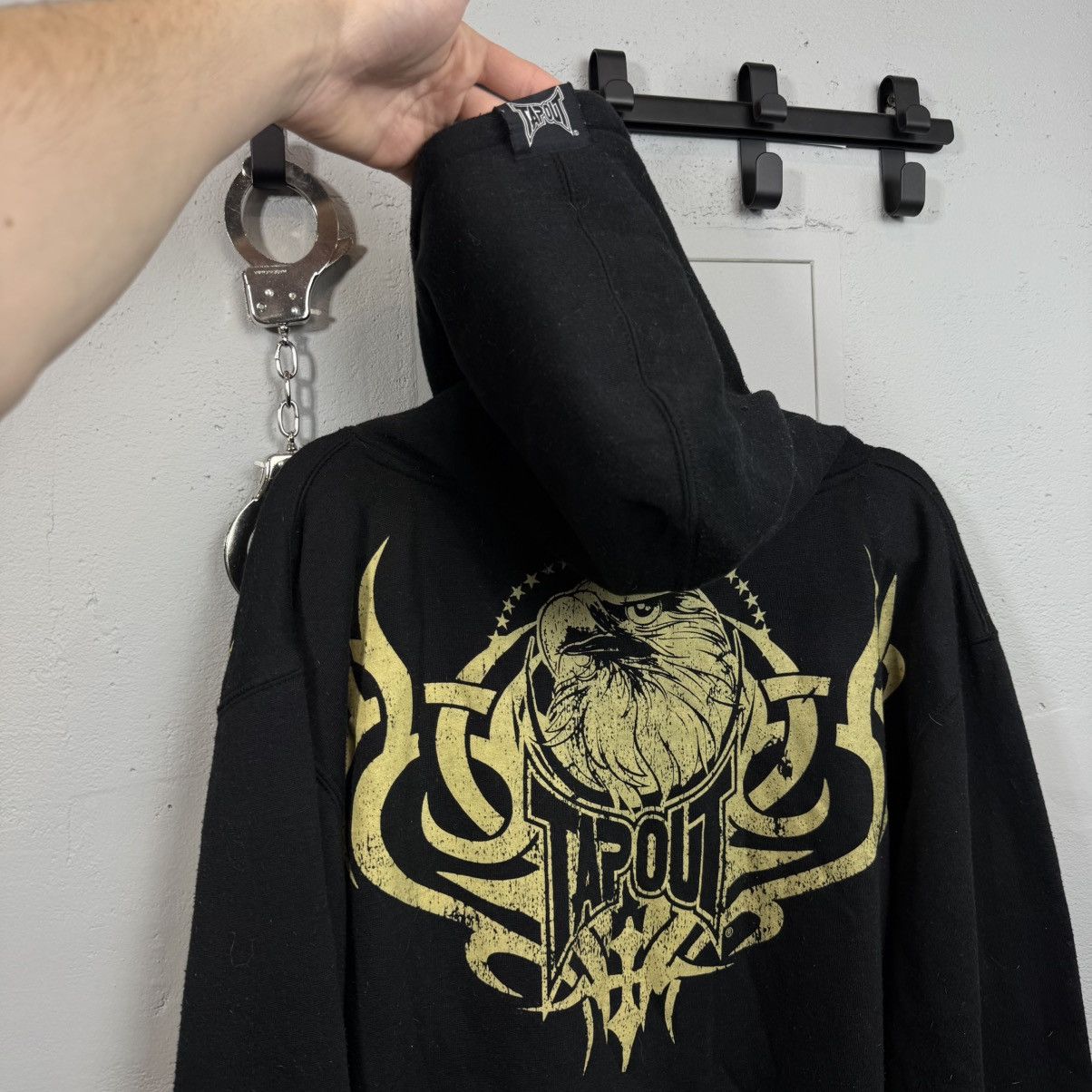 Tapout Vintage Hoodie Tapout Avant Garde Y2K Size US XXL / EU 58 / 5 - 4 Thumbnail