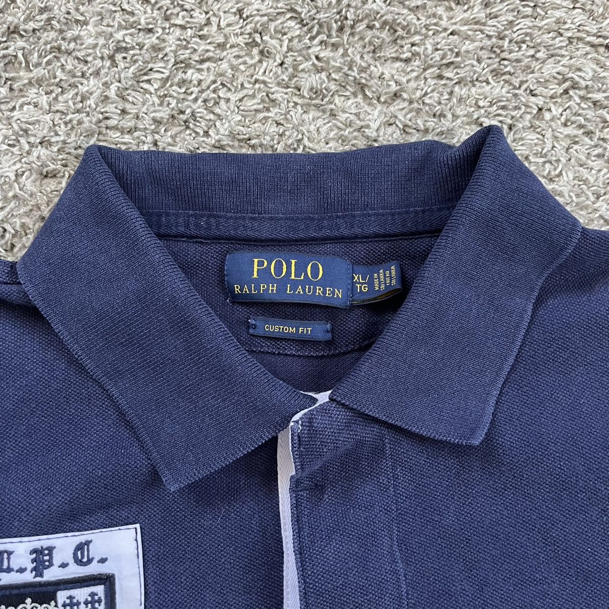 Polo Ralph Lauren × Wu-Tang Clan 🔴Polo Ralph Lauren Shirt Size XL Navy White Big Pony Wu-Tang Size US XL / EU 56 / 4 - 5 Thumbnail