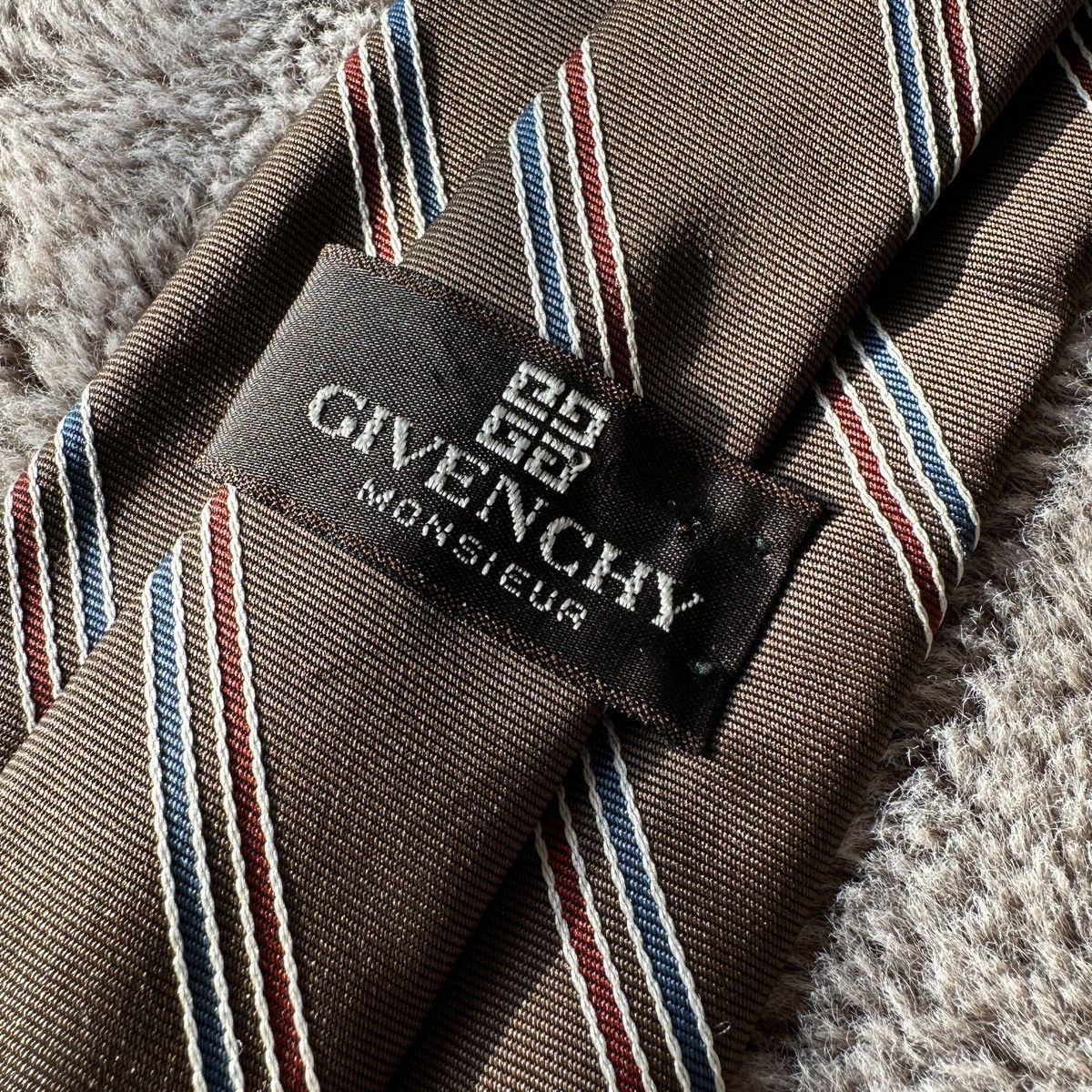 Givenchy Vintage Givenchy Brown men’s tie Size ONE SIZE - 3 Thumbnail