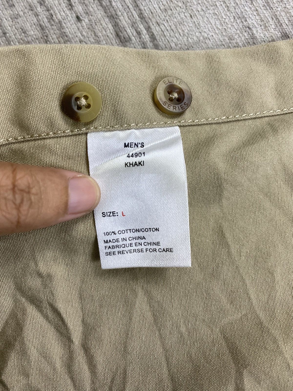 Japanese Brand × Vintage × Woolrich Woolen Mills Vintage Woolrich Tactical Shortsleeve Button Ups Shirt Size US XL / EU 56 / 4 - 10 Thumbnail