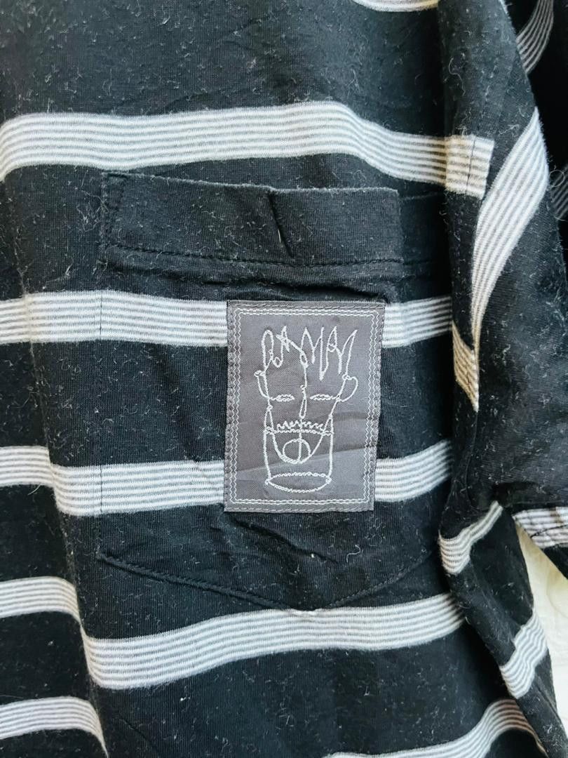 Japanese Brand × Vintage Vintage Jeff Sayre Paris Striped Designer Fashion Style Size US L / EU 52-54 / 3 - 6 Thumbnail