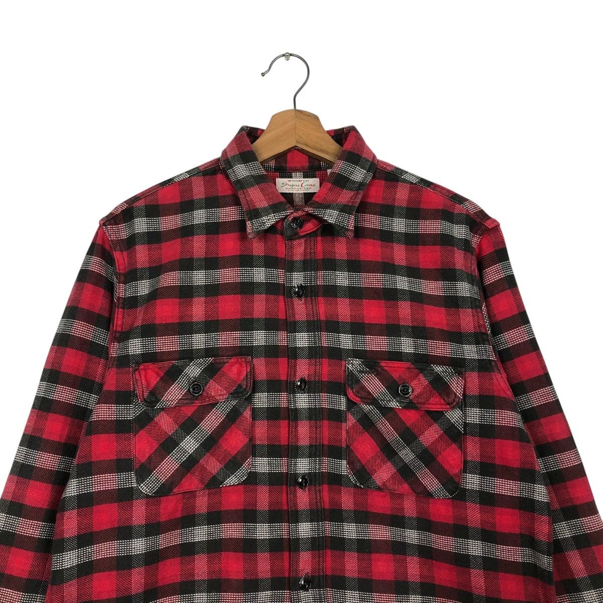 Sugar Cane 🔥VINTAGE WOOL SHIRT JACKET SUGAR CANE TOYO ENTERPRISE TARTAN Size US M / EU 48-50 / 2 - 5 Thumbnail