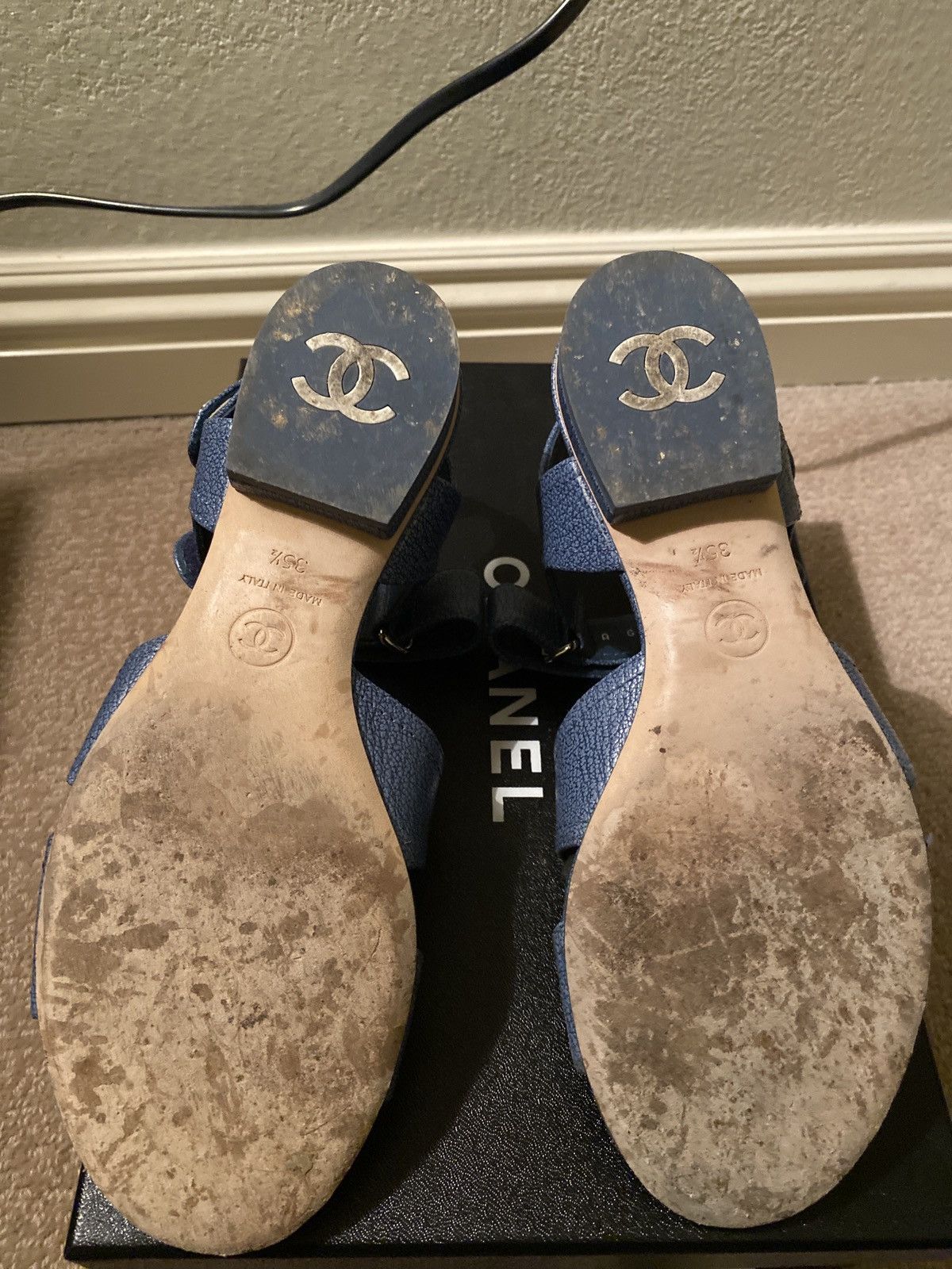 Chanel Chanel Sandals Size US 5.5 / IT 35.5 - 7 Thumbnail