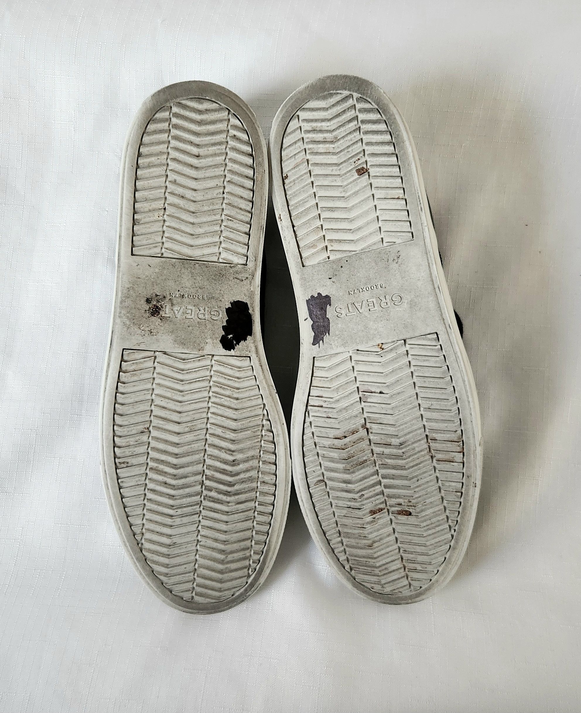 Greats Greats Brooklyn Royale NERO Black Leather Sneakers Size 10.5 Size US 10.5 / EU 43-44 - 12 Thumbnail