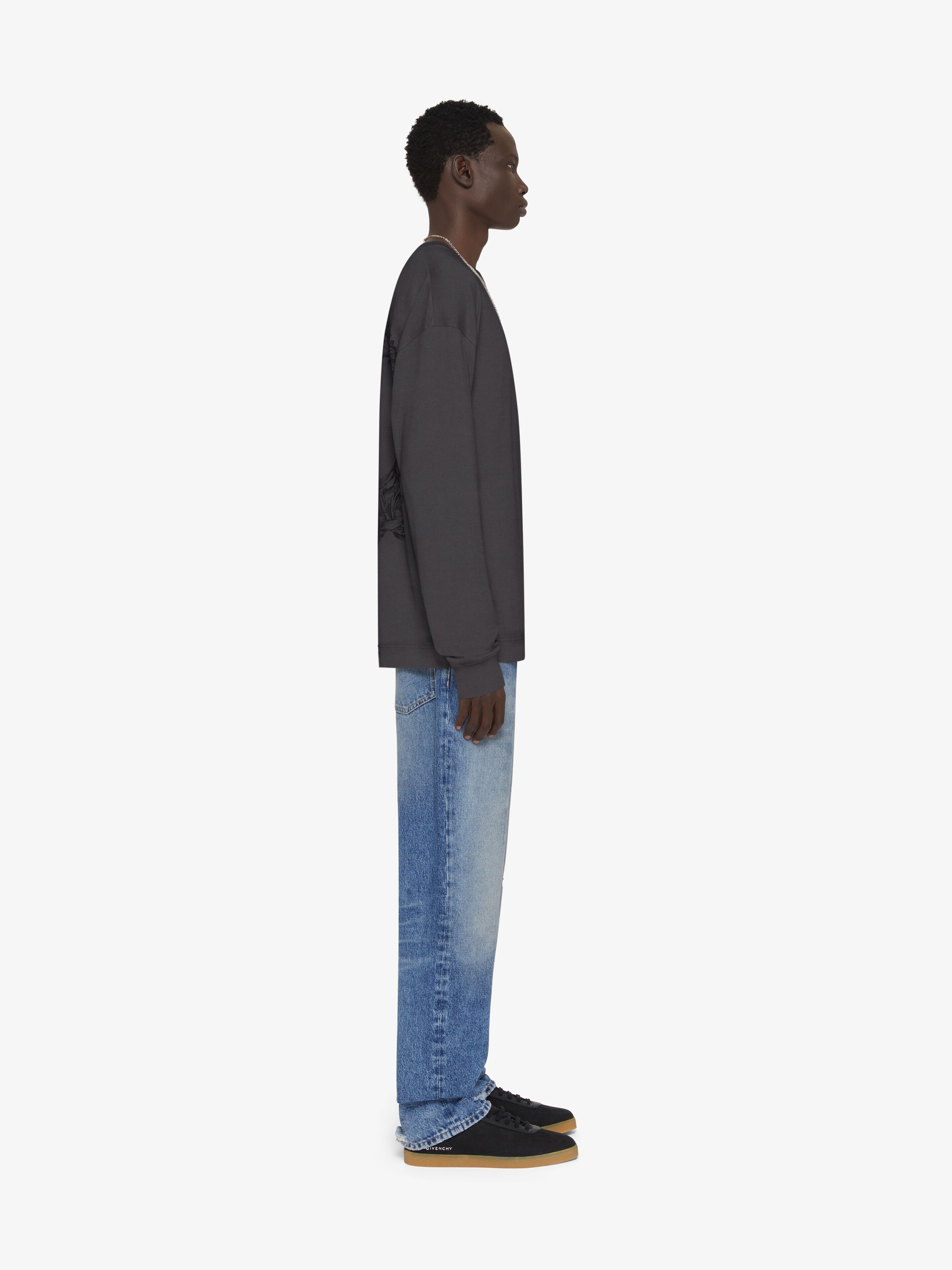 Givenchy o1w1db10426 Straight Fit Trouser Jeans in Blue Size US 32 / EU 48 - 3 Thumbnail