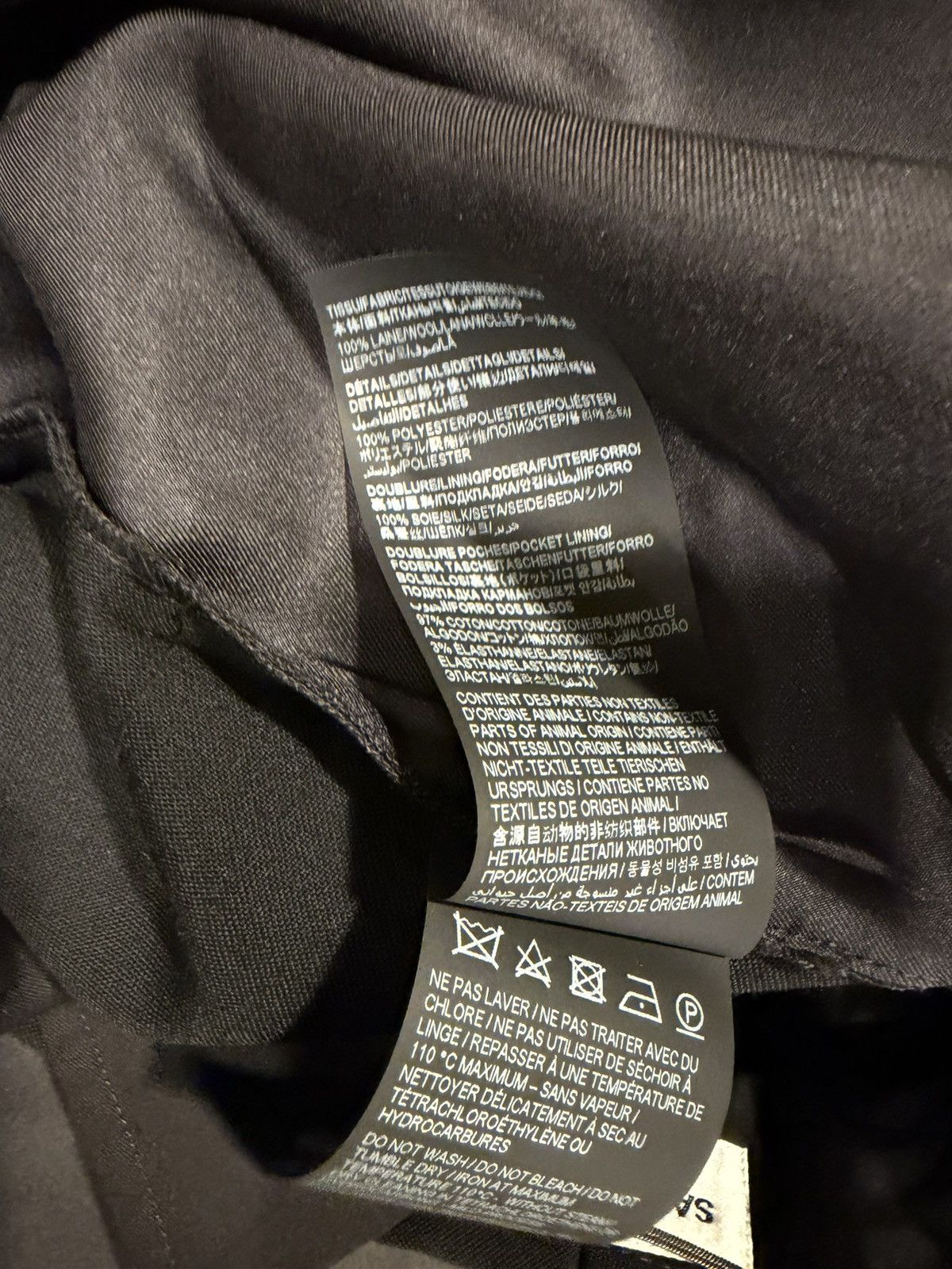 Saint Laurent Paris Saint laurent mens 2023 tuxedo dress pants. 52/36. $1950 Size US 36 / EU 52 - 11 Thumbnail
