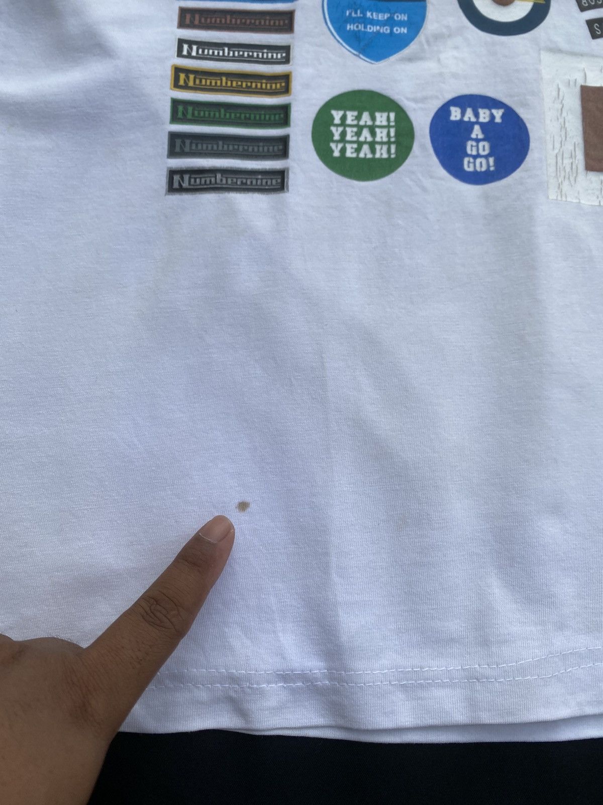 Number (N)ine Rare Vintage Number Nine Third Anniversary Tshirt Size US S / EU 44-46 / 1 - 17 Thumbnail