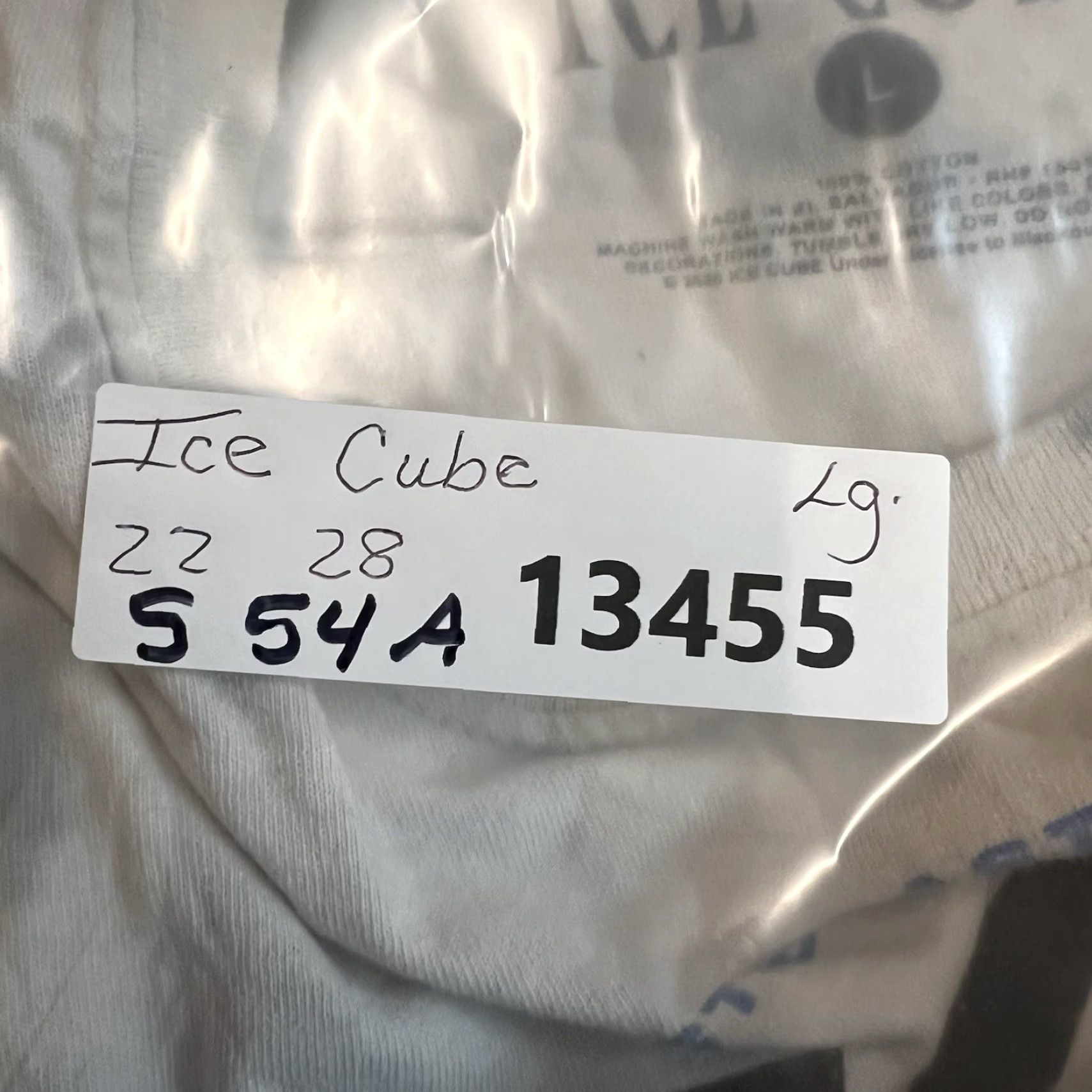 Vintage ICE CUBE Tie-Dye It Was A Good Day T-Shirt Adult L Gray with Logo Cube 90s Hip Hop Music Shirt Mens Regular Crew Neck Short Sleeves Cotton Knit Size US L / EU 52-54 / 3 - 7 Thumbnail