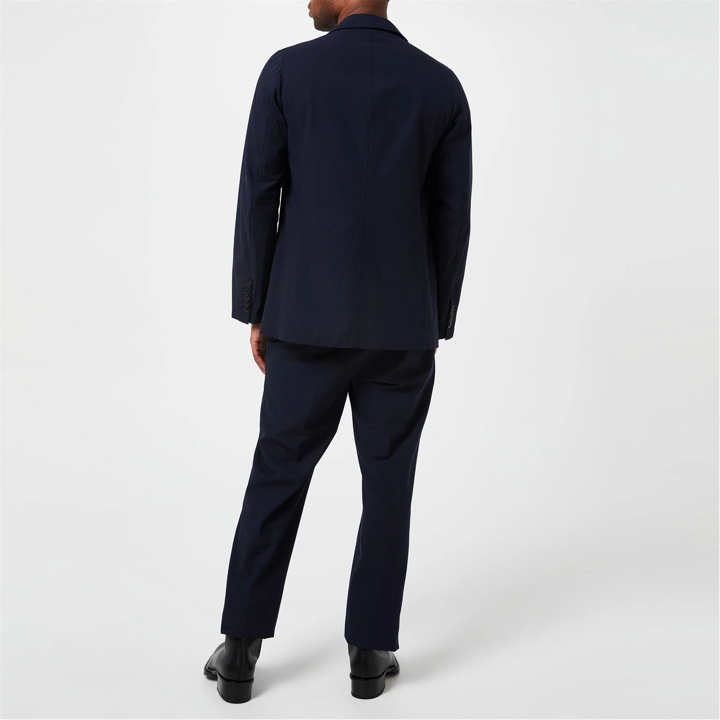 Dries Van Noten o1g2r1mq0426 Single Breasted Tailored Fit Blazer in Navy Size US M / EU 48-50 / 2 - 4 Thumbnail