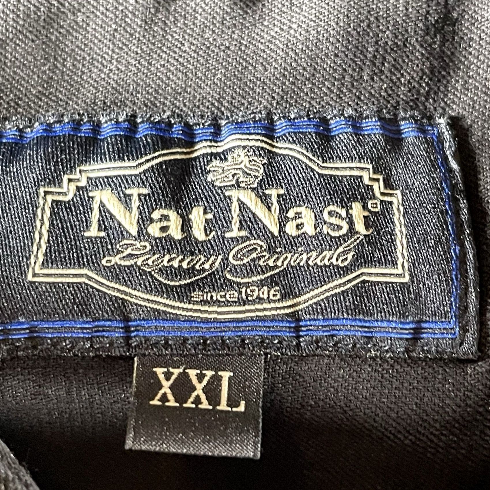 Nat Nast Nat Nast Shirt Mens 2XL Gray Palm Trees Short Sleeve Button Up Luxury Originals Size US XXL / EU 58 / 5 - 3 Thumbnail