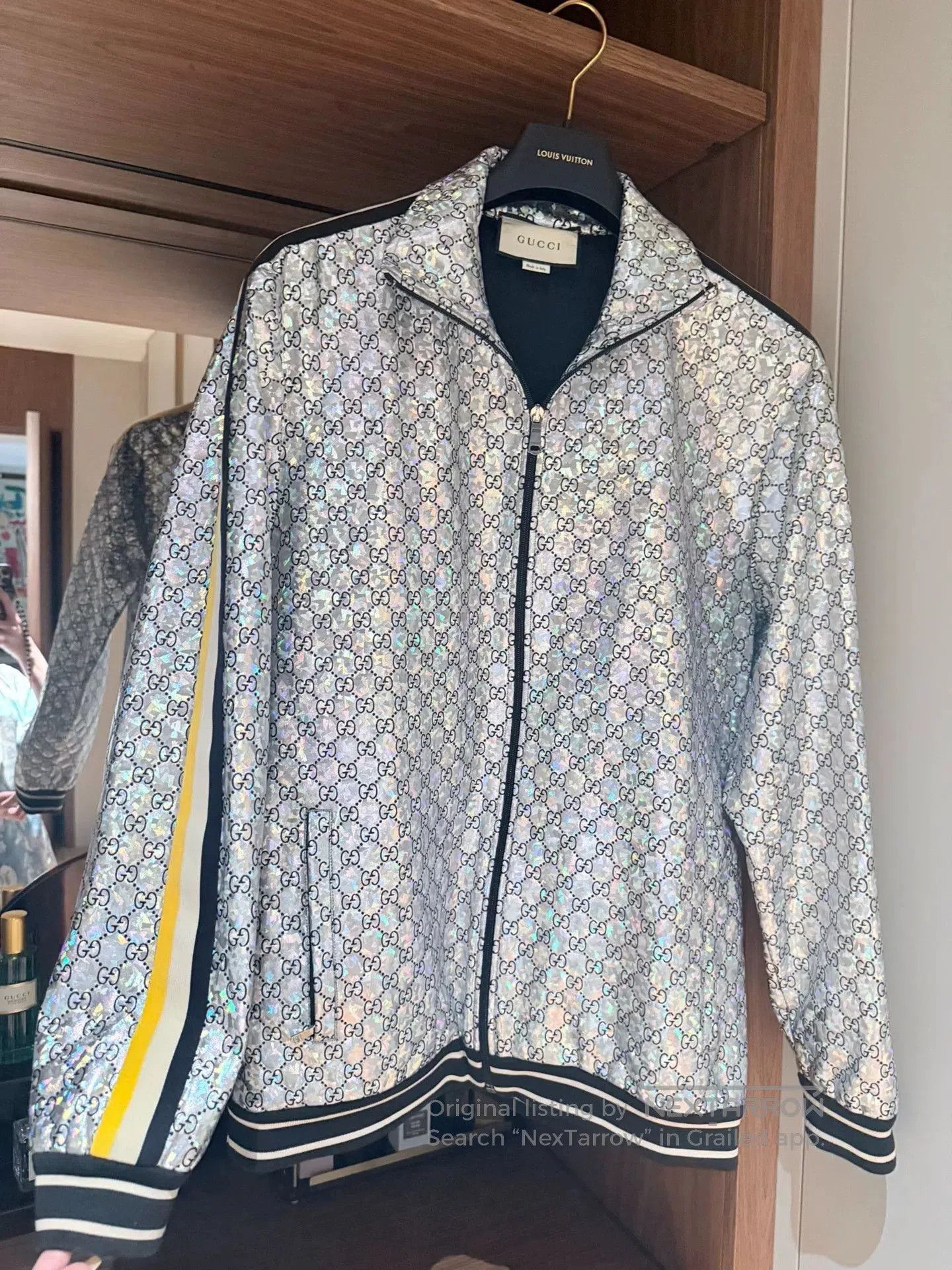Gucci Gucci Silver Double G Sporty Jacket. Size US M / EU 48-50 / 2 - 6 Thumbnail