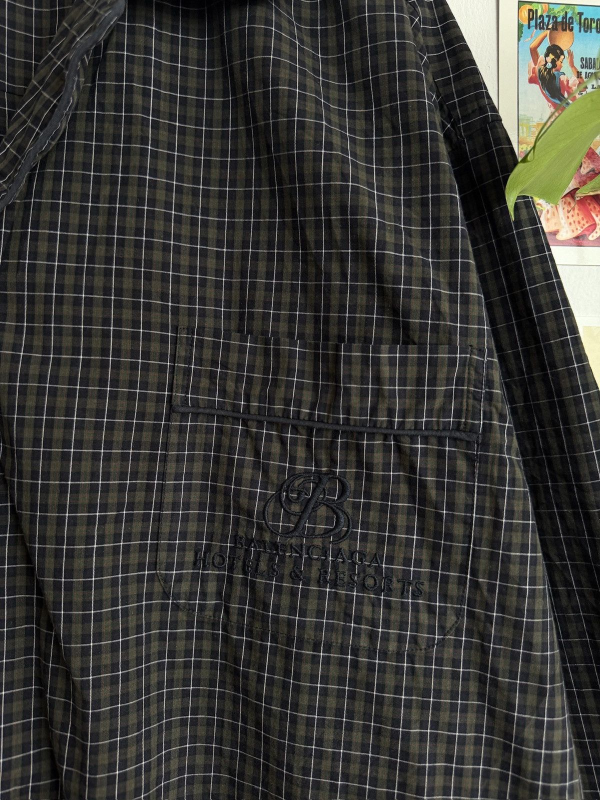 Balenciaga × Designer Balenciaga resort baggy tartan shirt XL archive opium luxury Size US XL / EU 56 / 4 - 3 Thumbnail