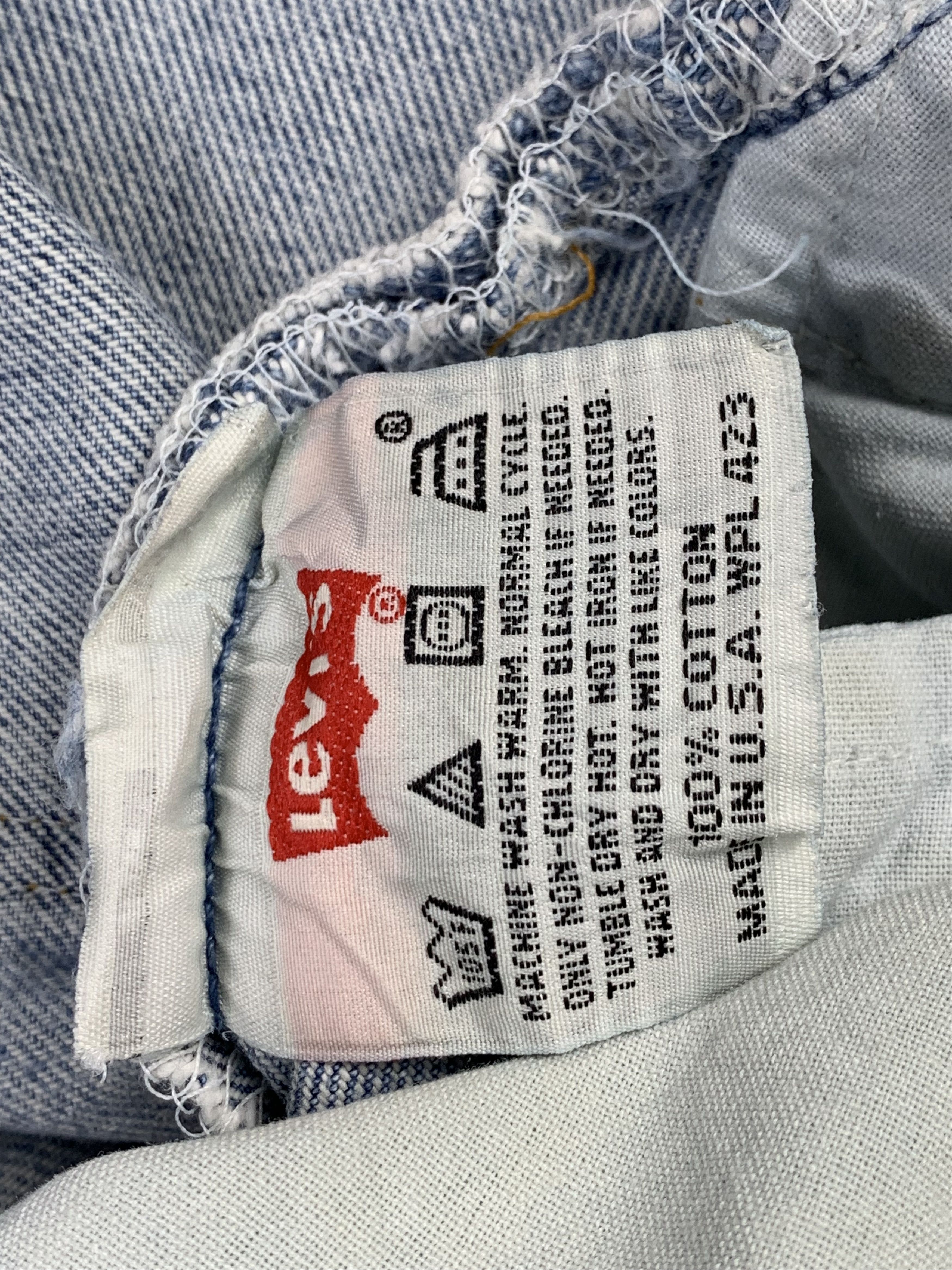 Levi's × Vintage Vintage Levis 501 Light Washed Jeans Size US 38 / EU 54 - 6 Thumbnail