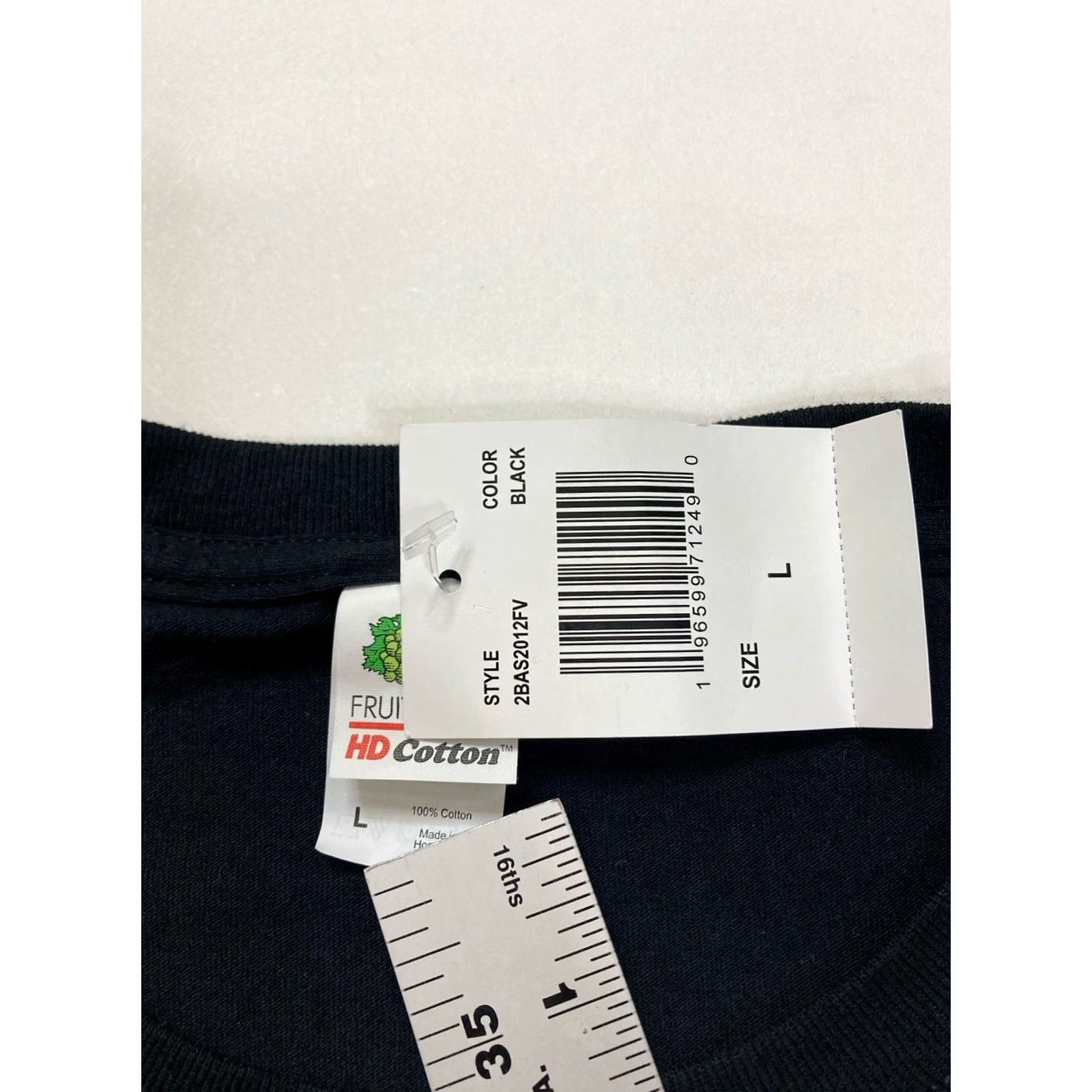 Fruit Of The Loom Beetlejuice Graphic T-shirt Men Large Black Short Sleeve 2022 Beetlejuice Movie Logo Halloween Horror Colorful Funny Shirt Size US L / EU 52-54 / 3 - 5 Thumbnail