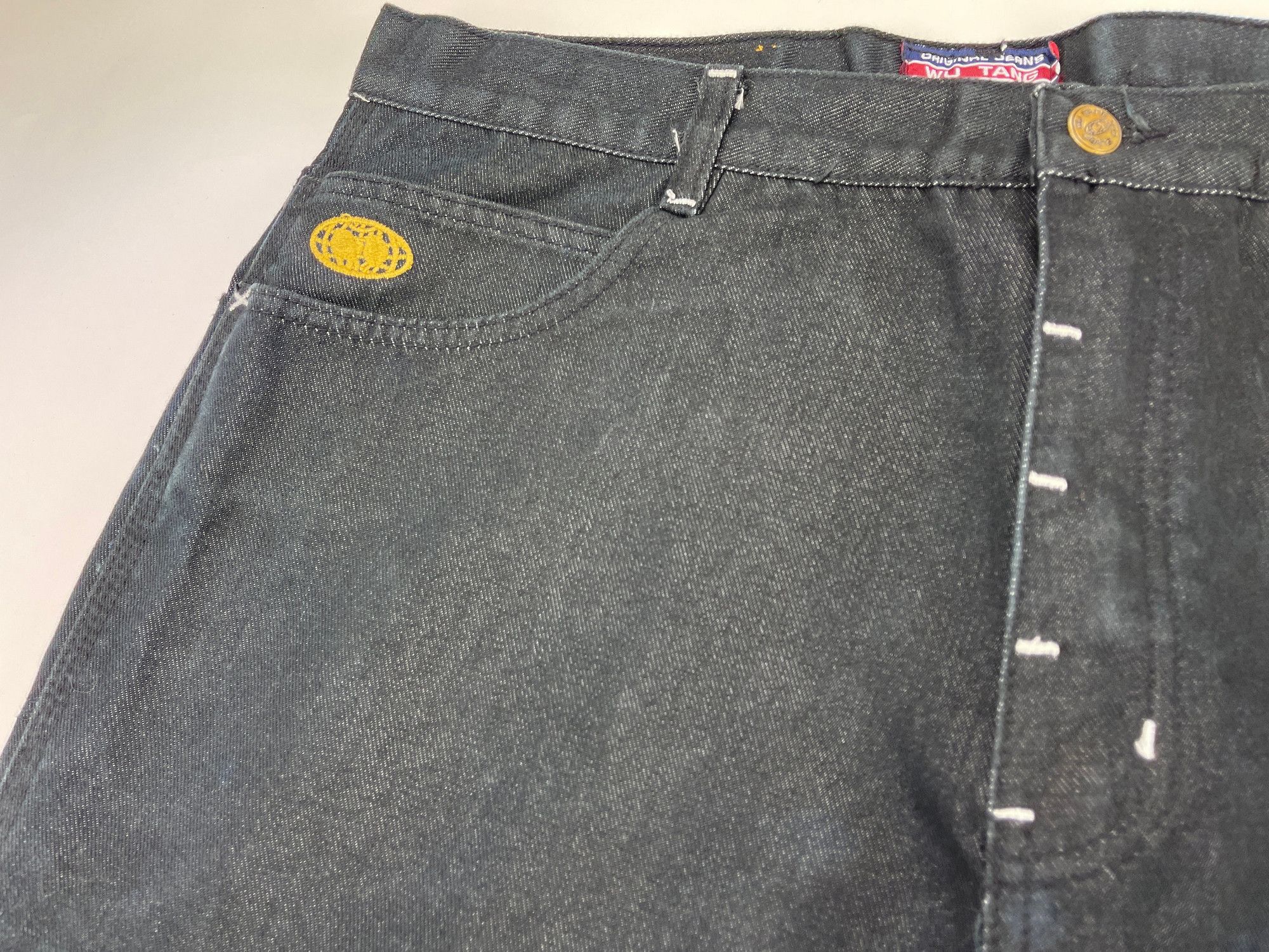 Wu-Tang Clan WU WEAR jeans, vintage hip hop baggy, 90s Wu-Tang Clan W 36 Size US 36 / EU 52 - 7 Thumbnail