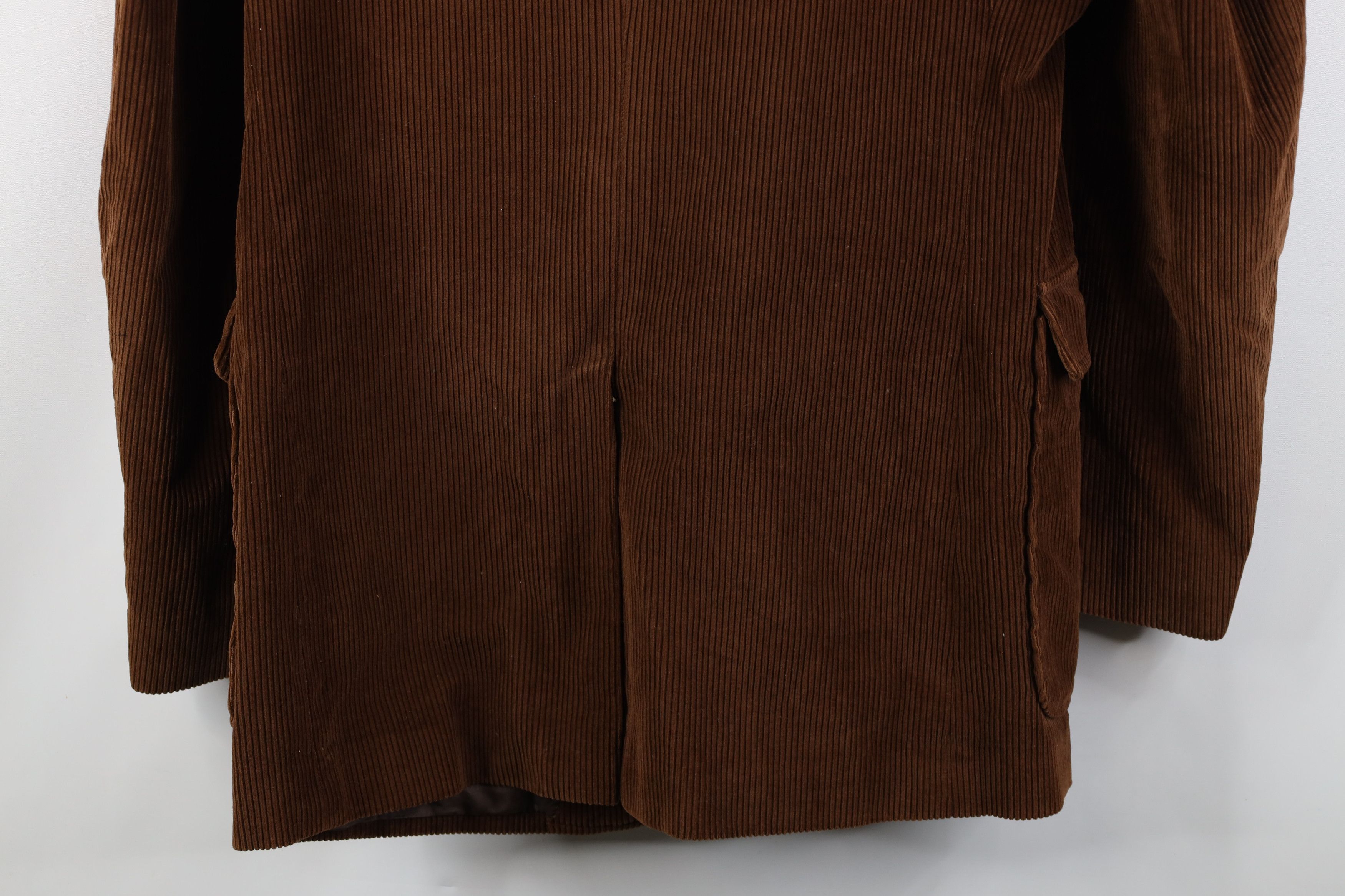 Vintage Vintage 70s Streetwear Suit Coat Blazer Jacket Brown Size US XXL / EU 58 / 5 - 15 Thumbnail
