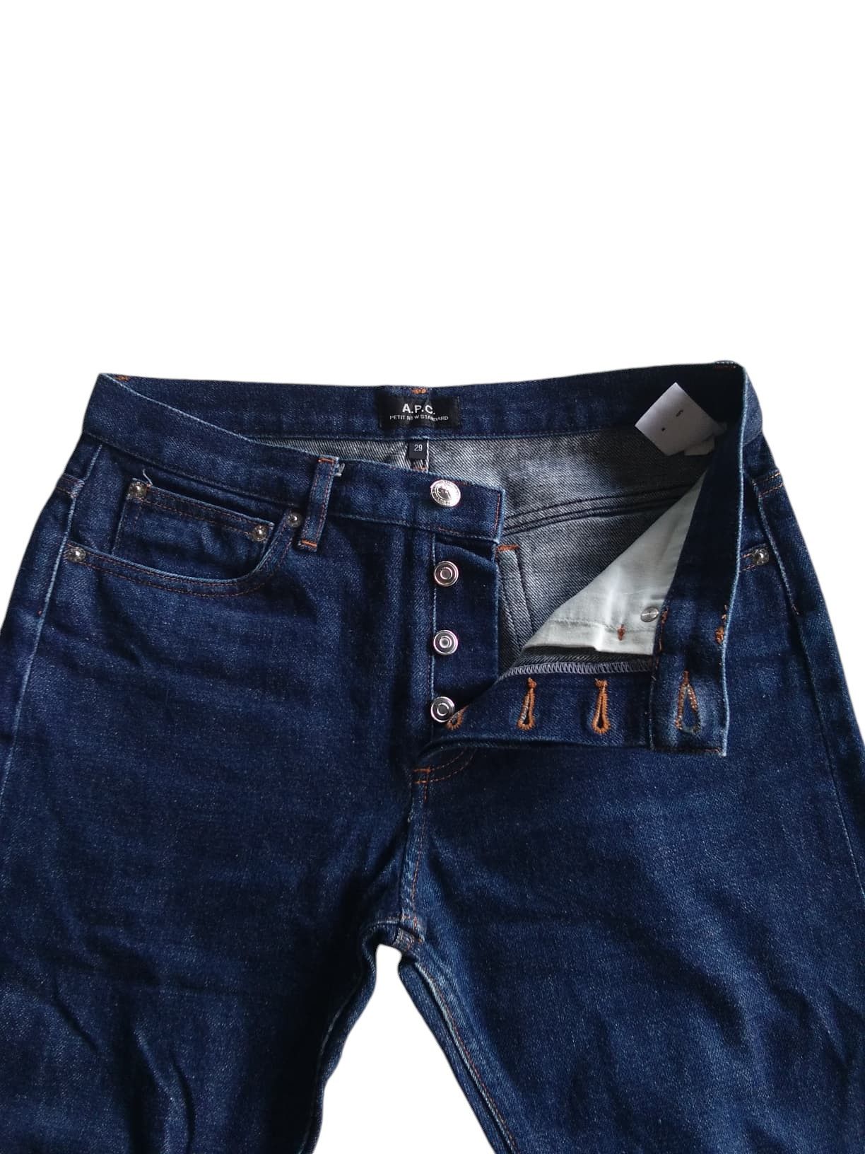 Japanese Brand A.P.C Redline Button Fly Selvedge Denim Jeans Size US 30 / EU 46 - 5 Thumbnail