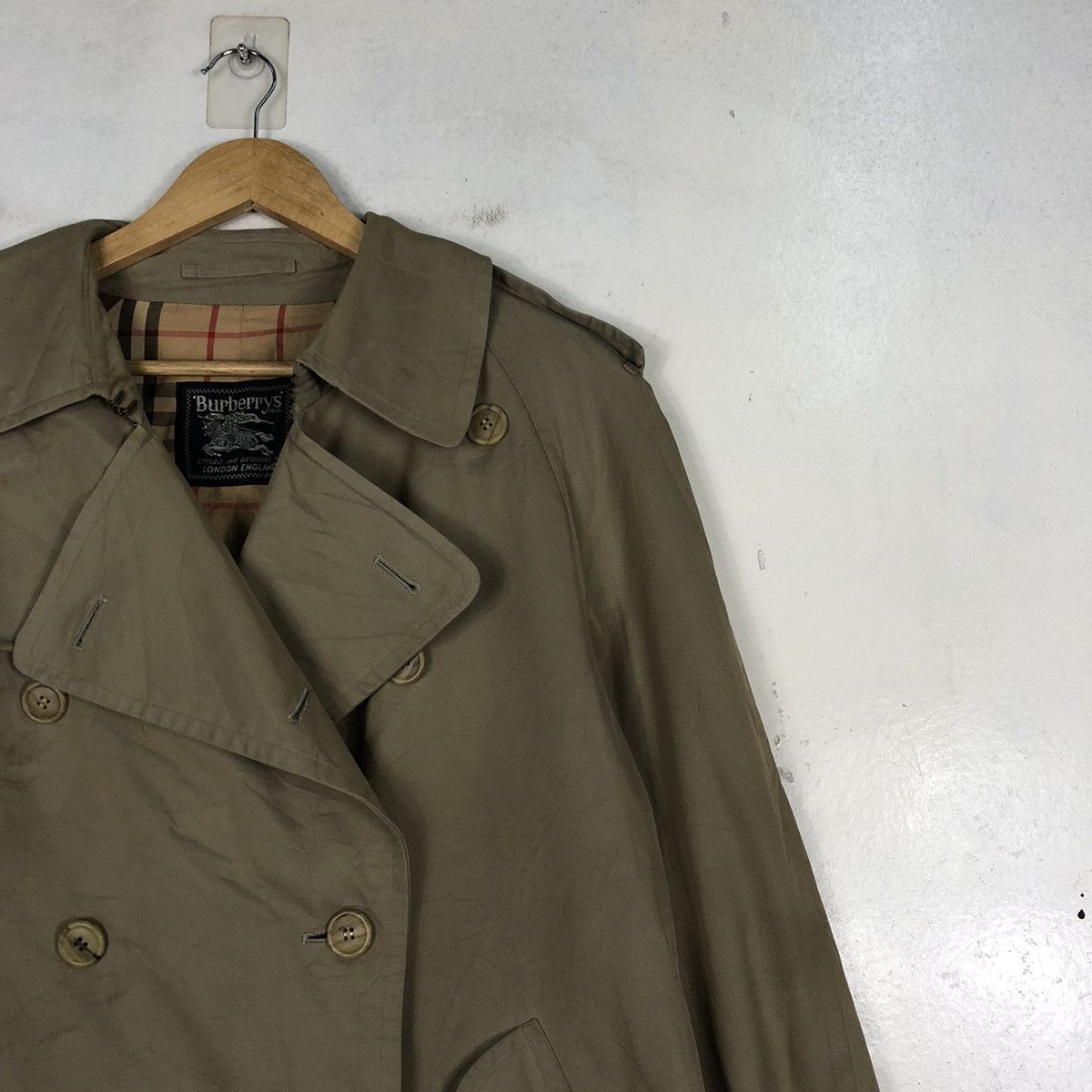 Burberry Vintage Burberrys trench coat Jacket Size US M / EU 48-50 / 2 - 6 Thumbnail