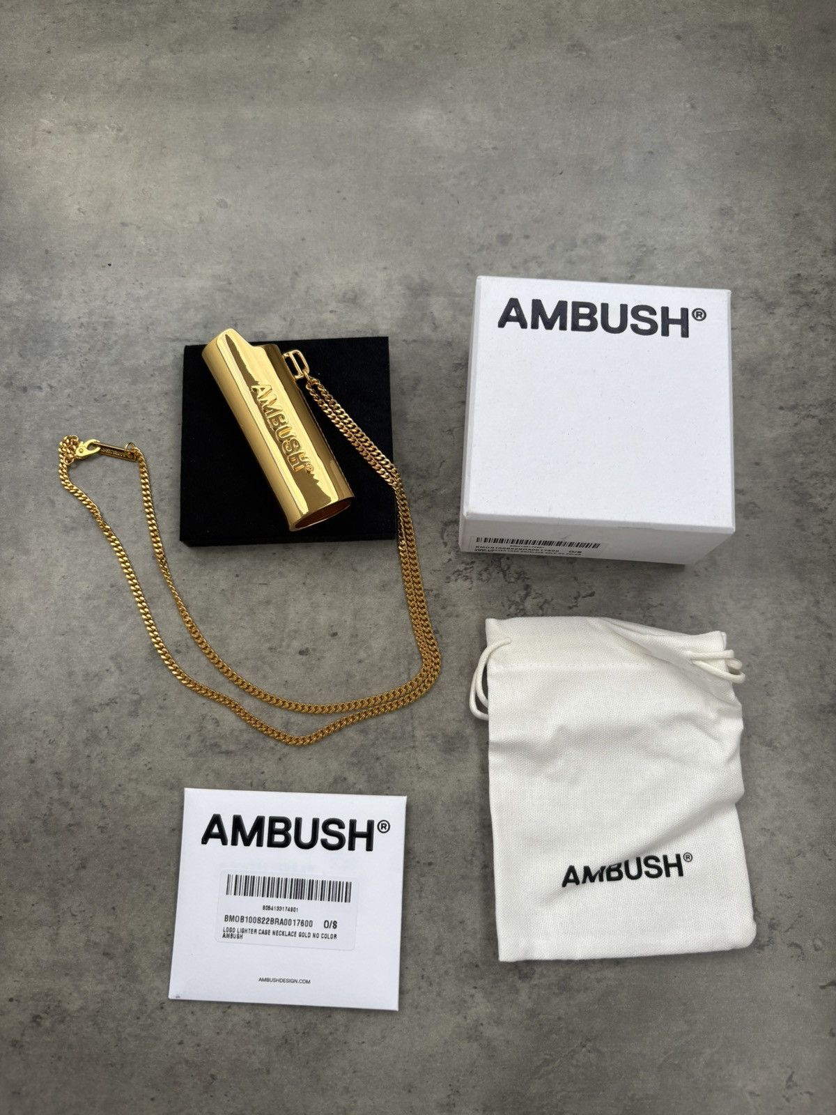 Ambush Design AMBUSH lighter-case pendant necklace Size ONE SIZE - 6 Thumbnail