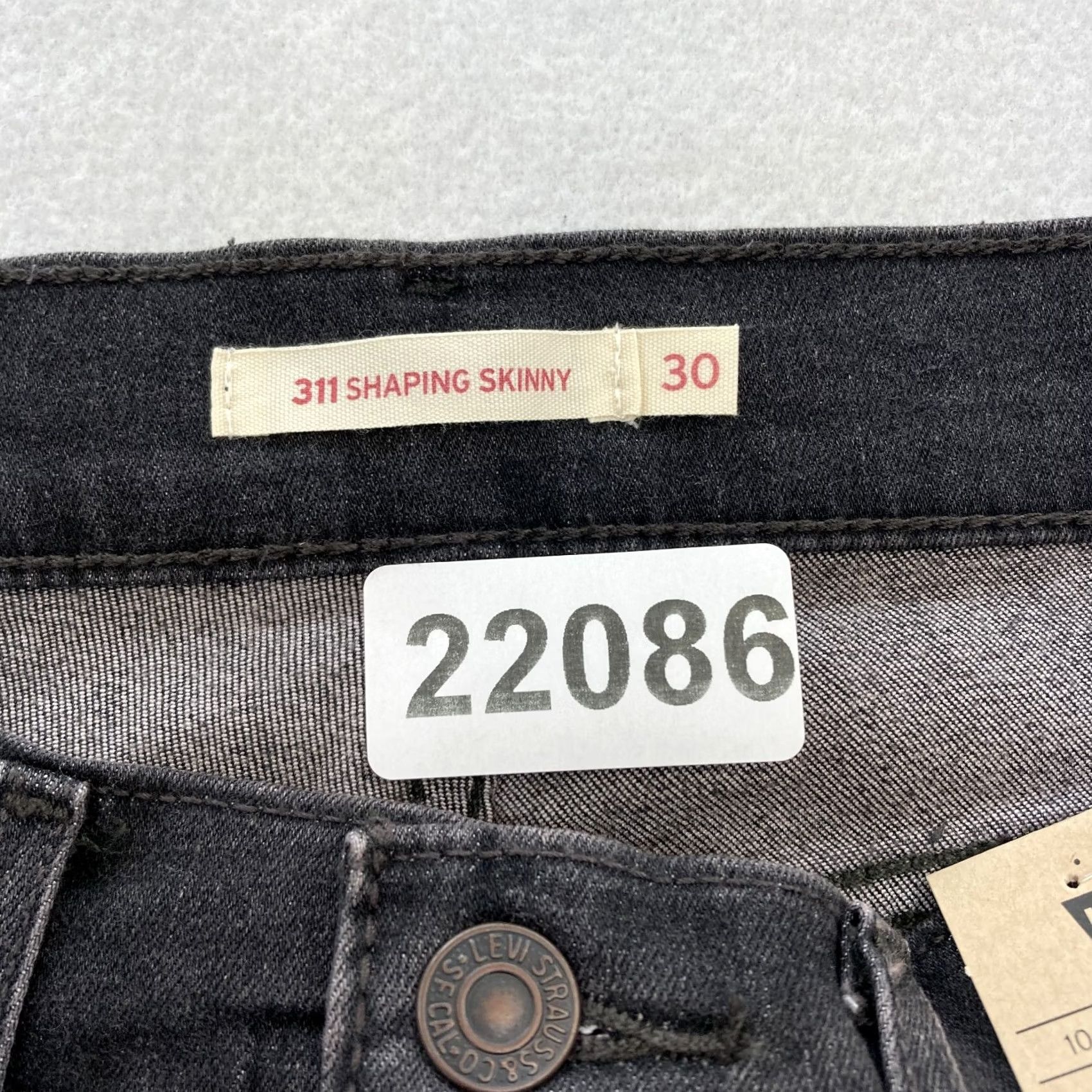 Levi's Levi's 311 Shaping Skinny Jeans Women's 30 Black Stretch Denim Mid Rise Pants Jeans Size 30" / US 8 / IT 44 - 5 Thumbnail