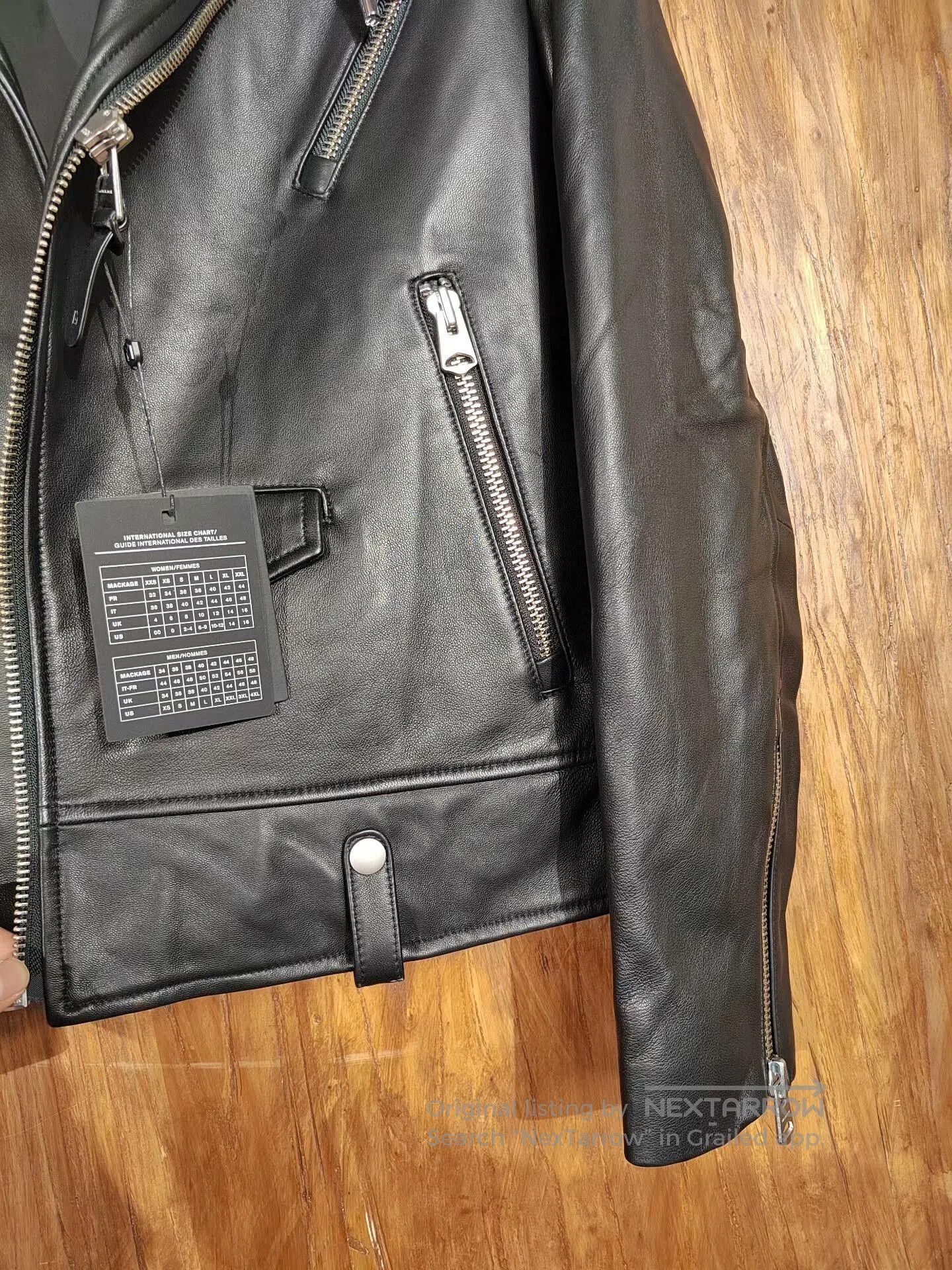 Mackage Mackage Black Leather Moto Jacket. Size US M / EU 48-50 / 2 - 6 Thumbnail