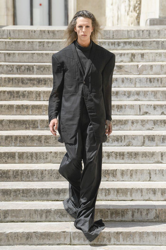 Rick Owens S/S 23 "EDFU" Runway Dirt Cooper High-Waist Pants 32/M Size US 32 / EU 48 - 3 Thumbnail
