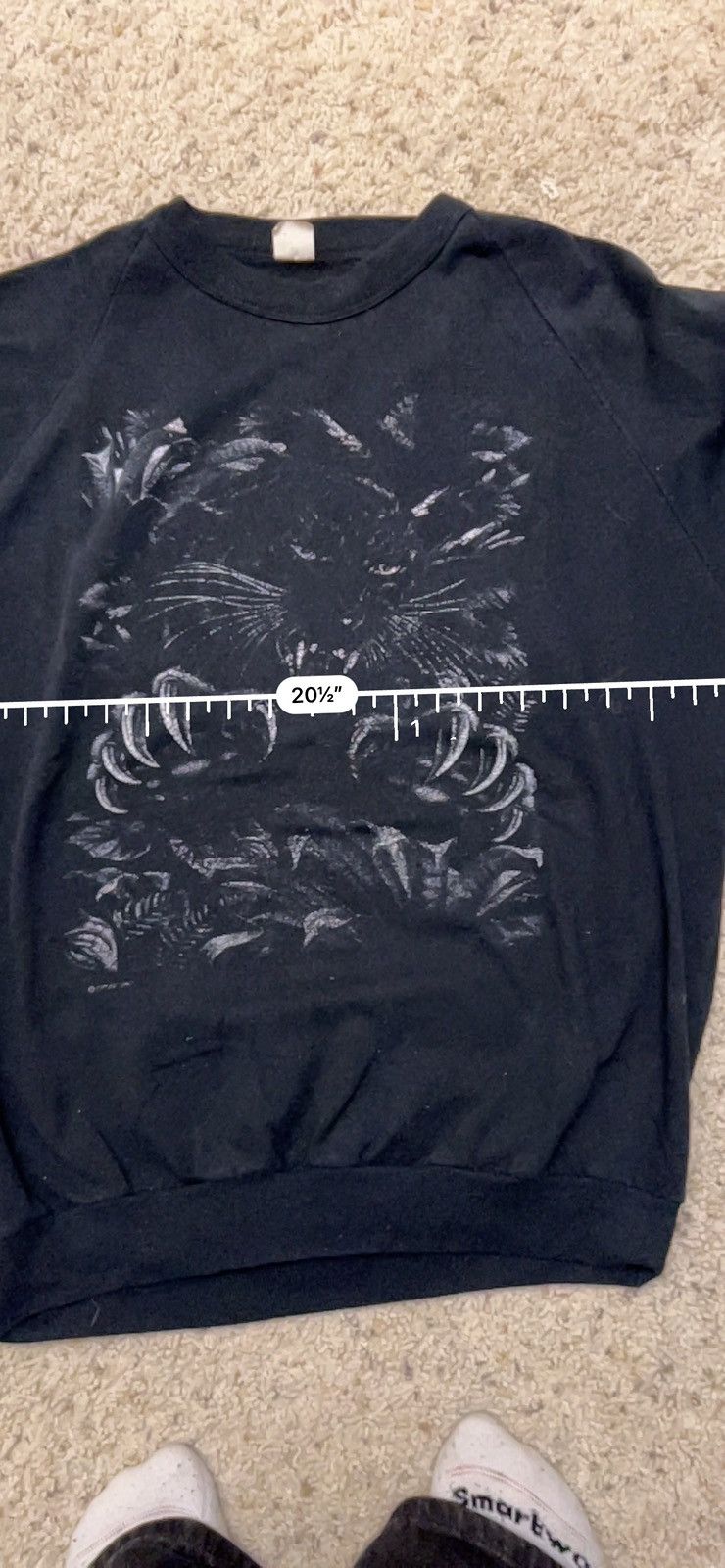 Vintage Sick vintage 90s black panther AOP sweatshirt Size US L / EU 52-54 / 3 - 6 Thumbnail